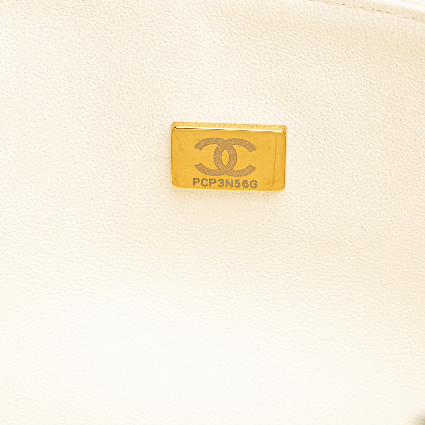 Chanel Medium Classic Caviar Double Flap White