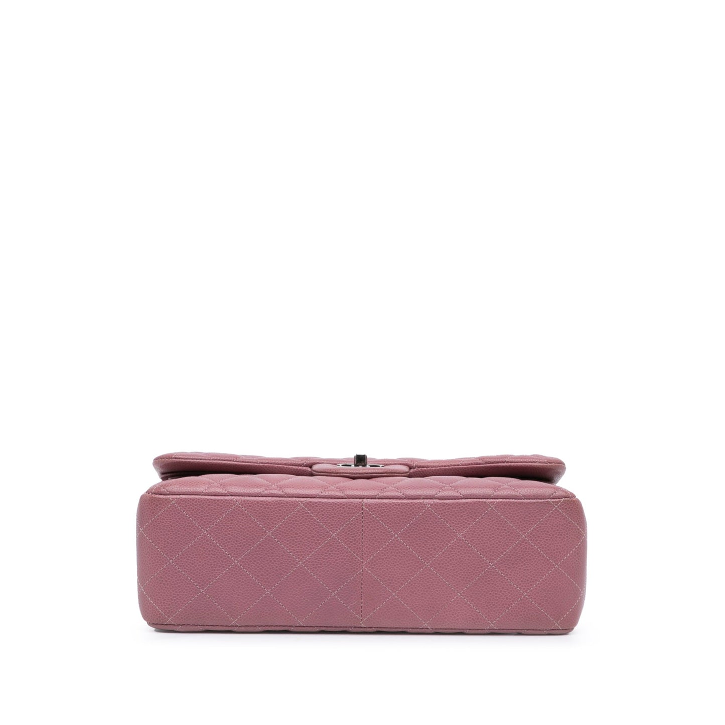 Chanel Jumbo Classic Caviar Double Flap Pink