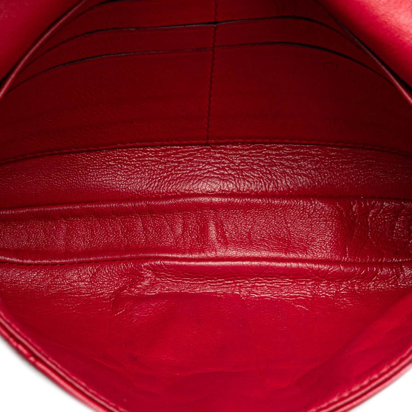 Dior Lambskin Cannage Miss Dior Promenade Crossbody Red