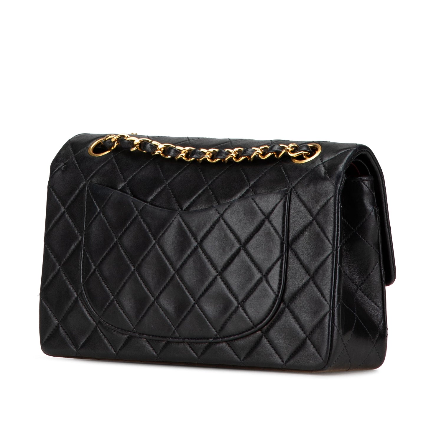 Chanel Small Classic Lambskin Double Flap Black