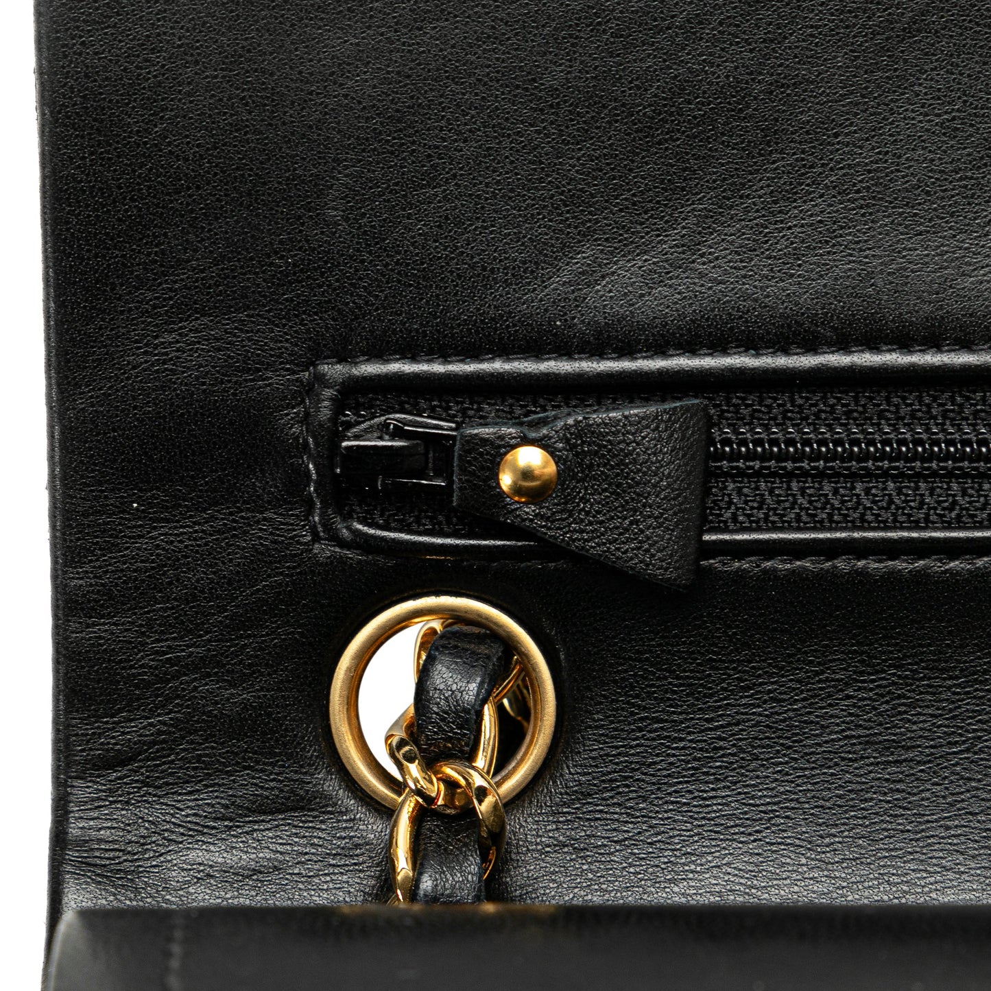 Chanel Small Classic Lambskin Double Flap Black