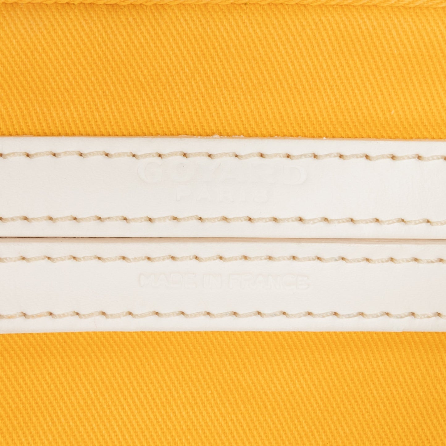 Goyard Goyardine Sac Cap Vert White