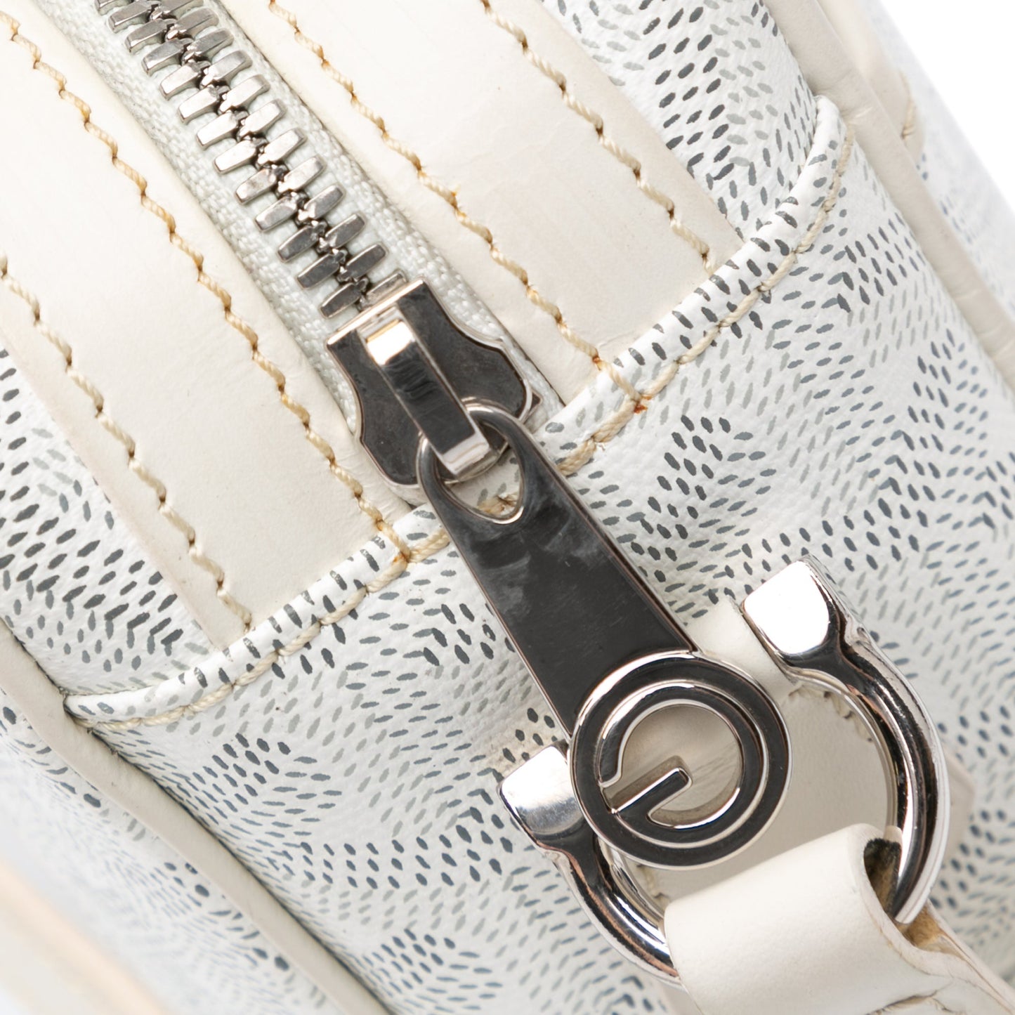 Goyard Goyardine Sac Cap Vert White