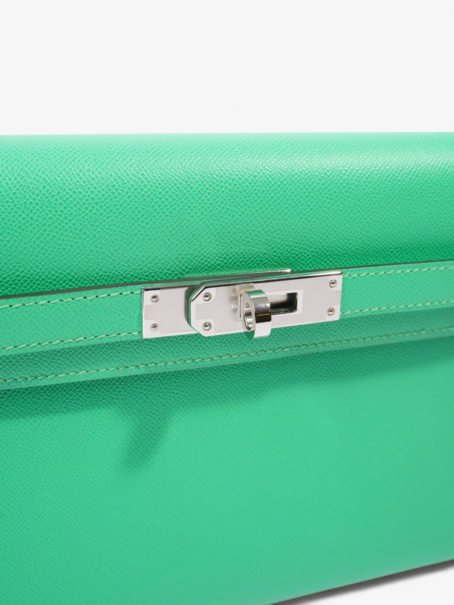 Hermes Kelly Elan Vert Comics Epsom Leather