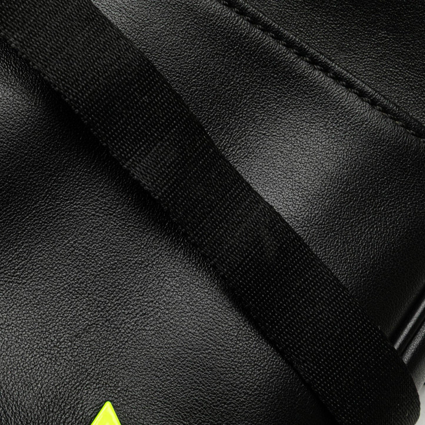 Fendi Small Leather Monster Bug Crossbody Black