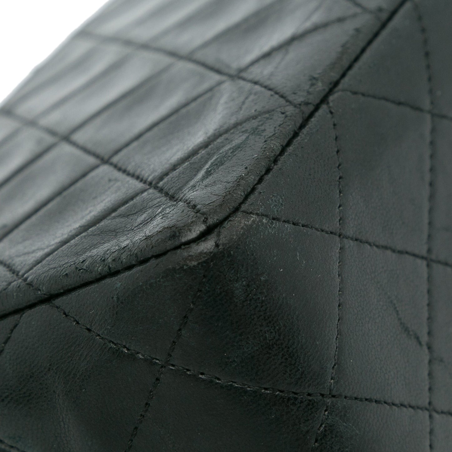 Chanel Quilted Lambskin Shoulder Bag Black