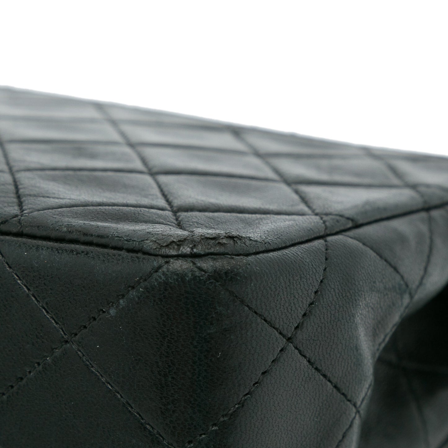 Chanel Quilted Lambskin Shoulder Bag Black