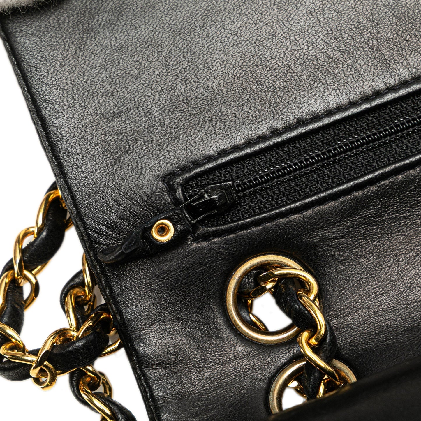 Chanel Small Classic Lambskin Double Flap Black