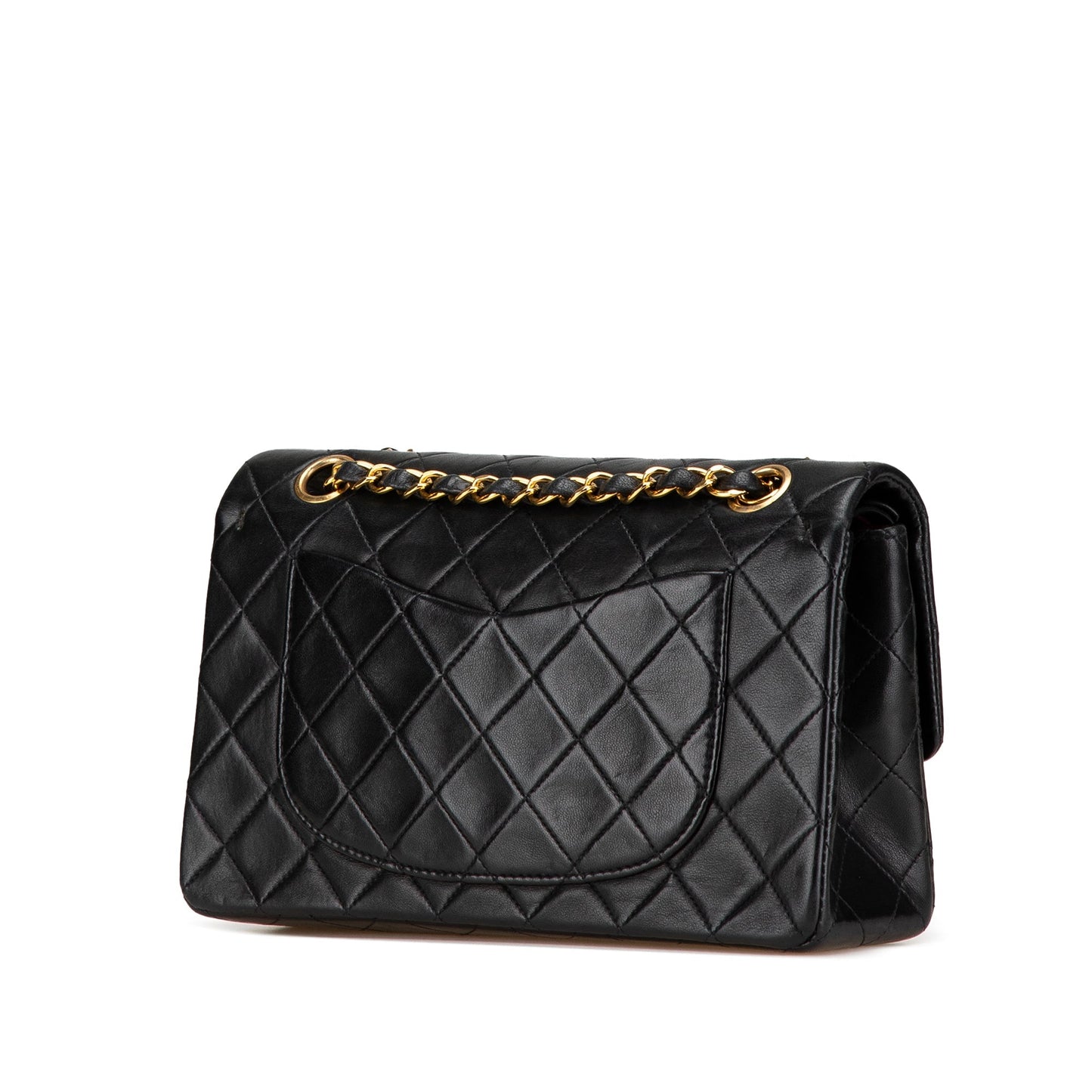 Chanel Small Classic Lambskin Double Flap Black