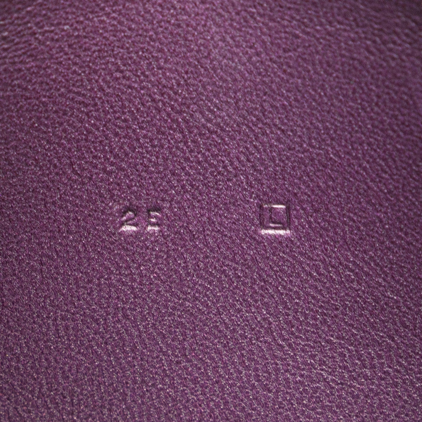 Hermès Togo Dogon Wallet GM Purple