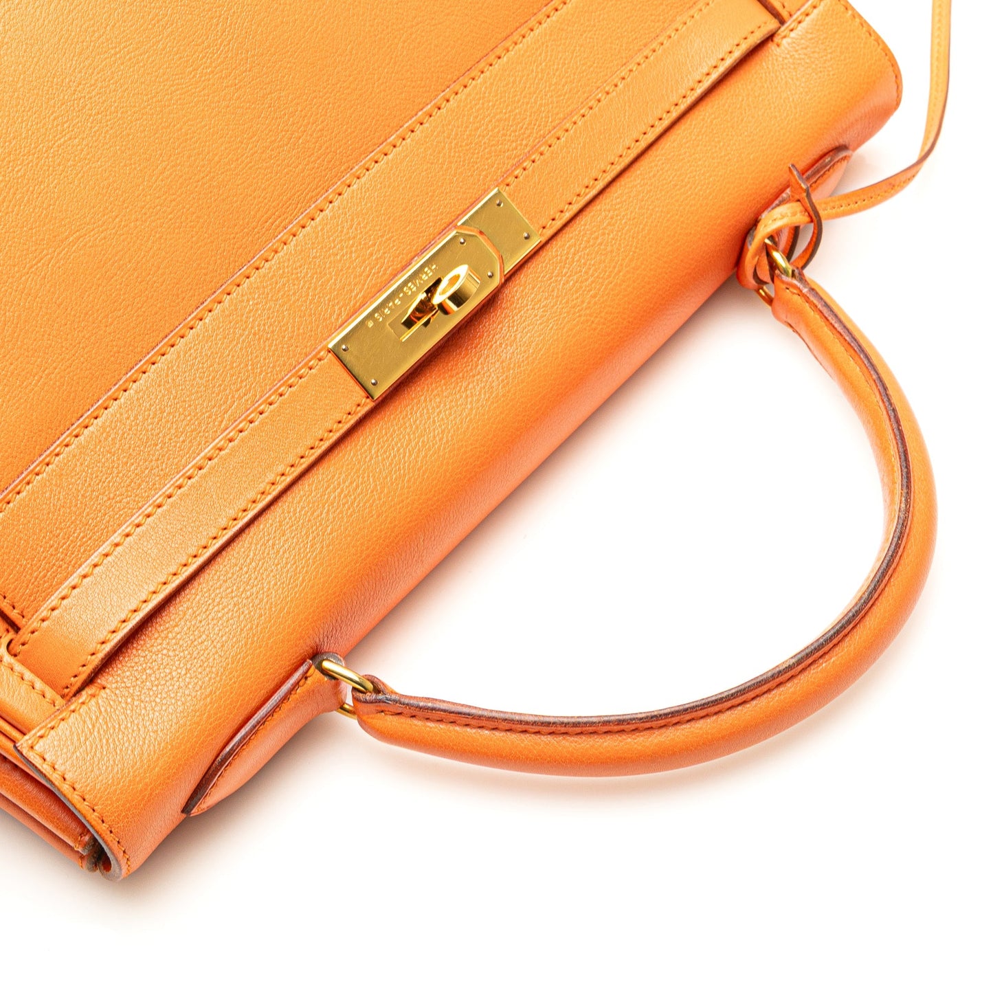 Hermès Gulliver Kelly Retourne 32 Orange