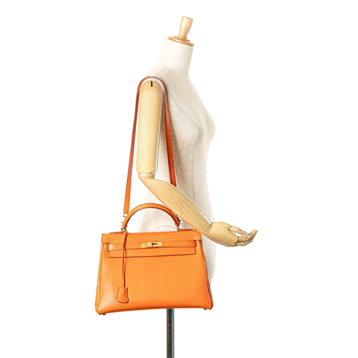Hermès Gulliver Kelly Retourne 32 Orange