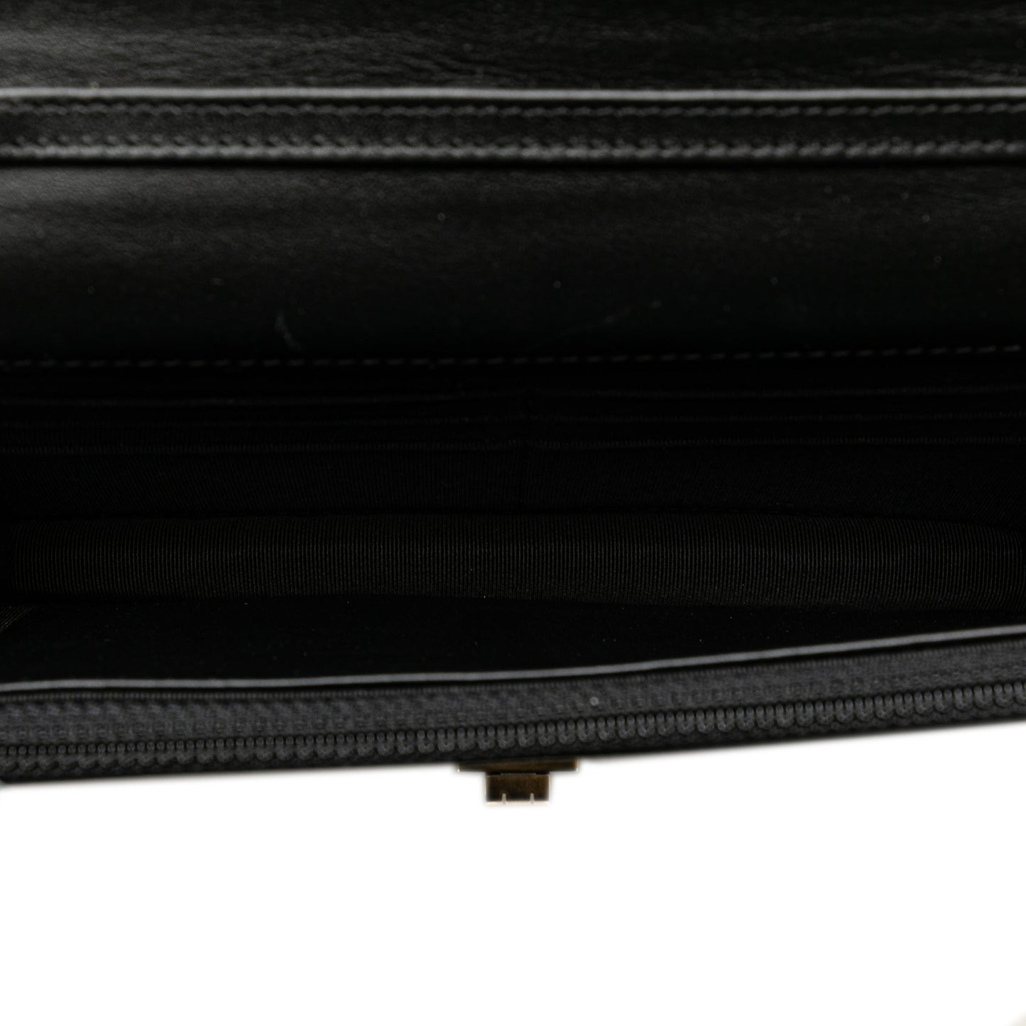 Chanel Calfskin Crocodile Embossed Graffiti 2.55 Cocodile Reissue Wallet On Chain Black