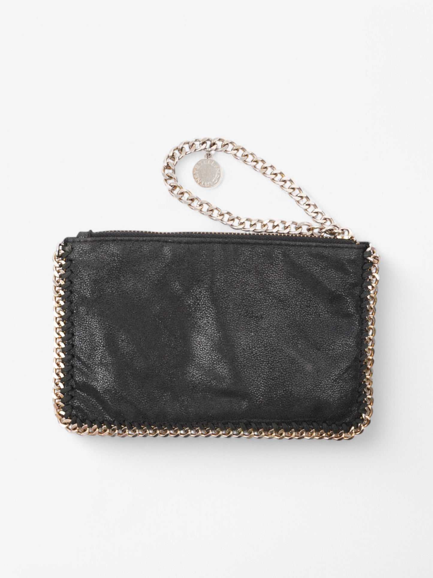 Stella McCartney Falabella Clutch Black Leather