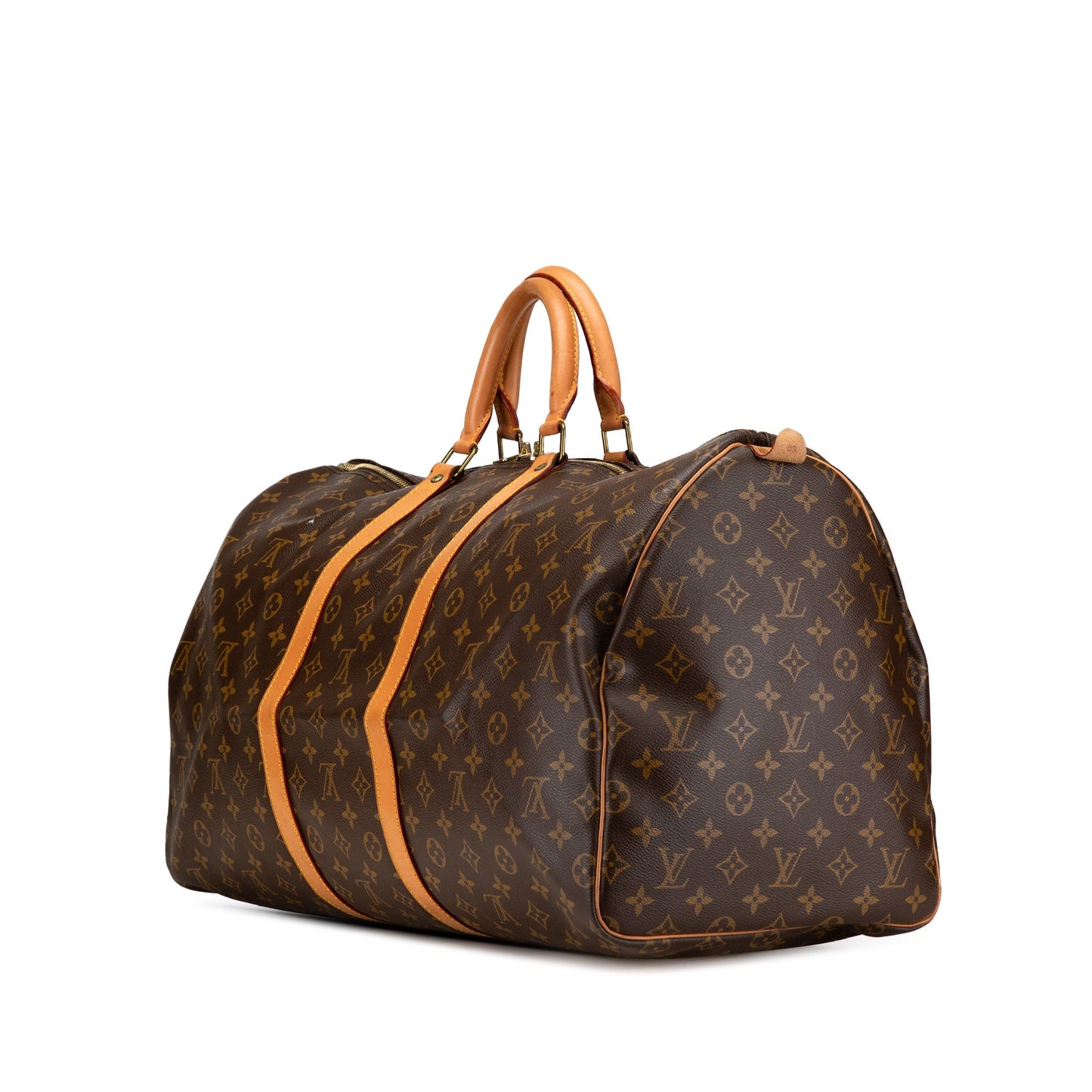Louis Vuitton Monogram Keepall 55 Brown