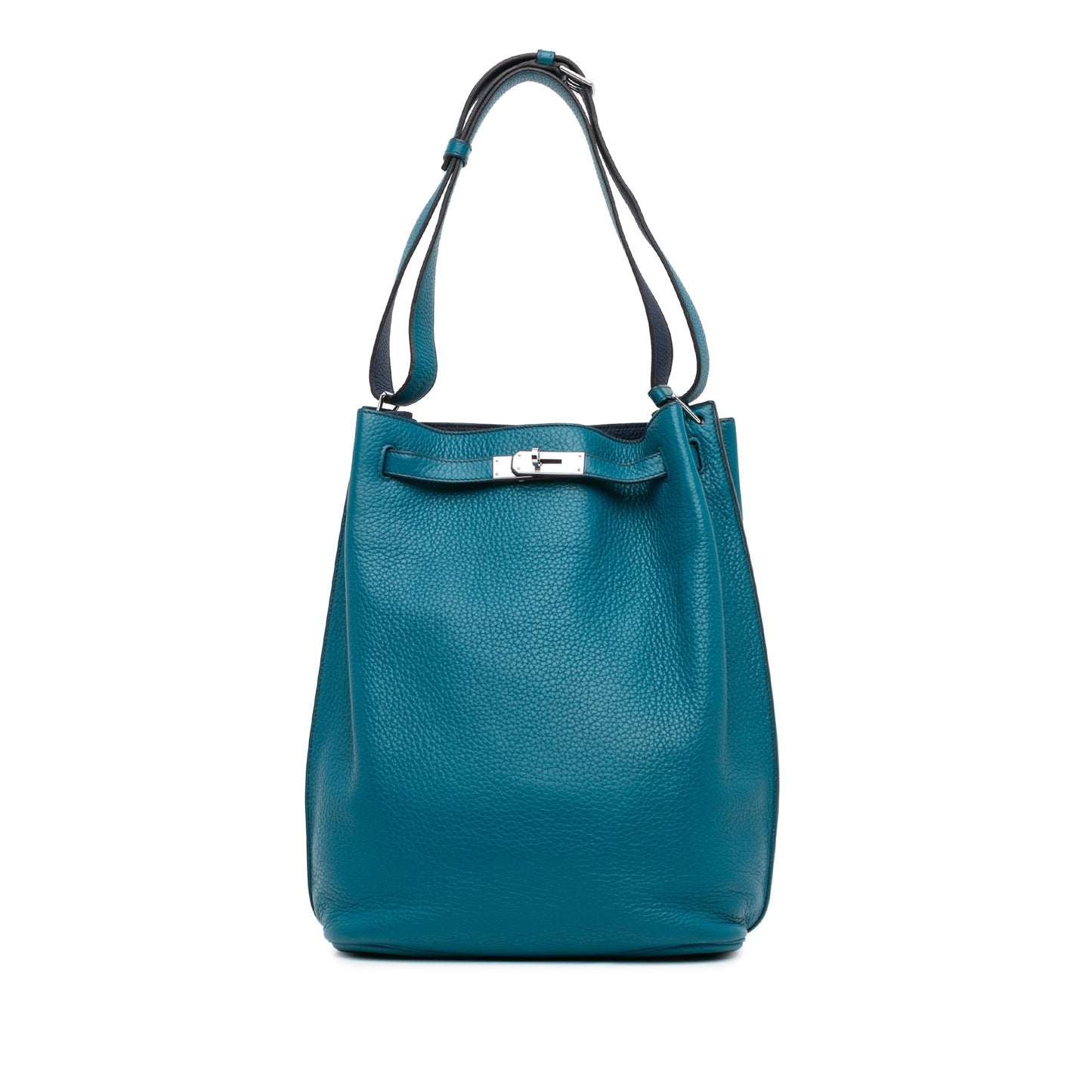 Hermès Clemence So Kelly 26 Blue