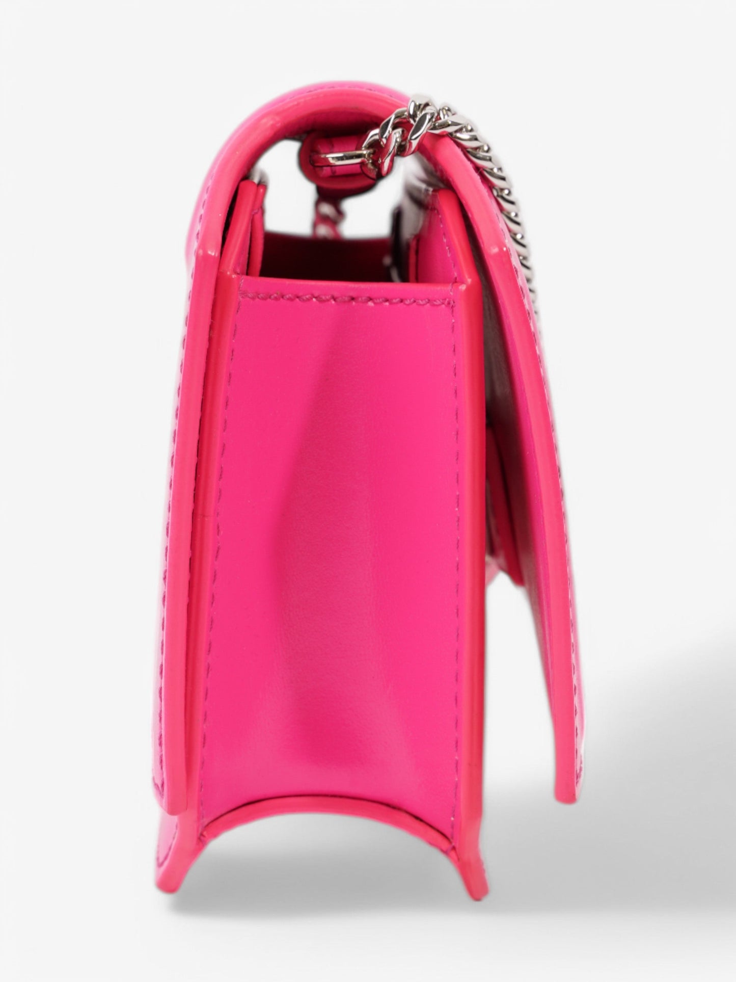 Givenchy Bow Cut Crossbody Neon Pink Leather Mini