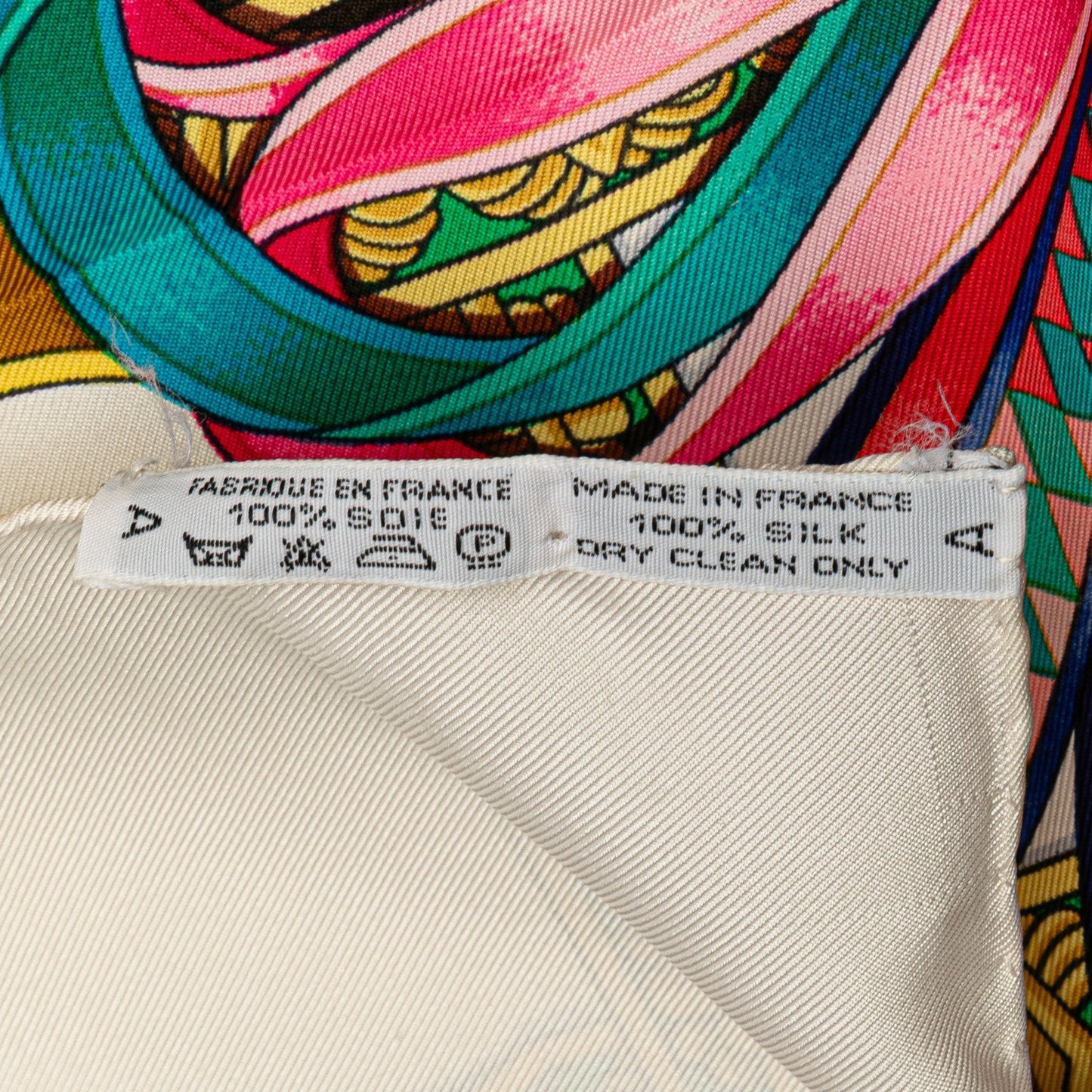 Sattars Les Rubans du Cheval Silk Scarf White