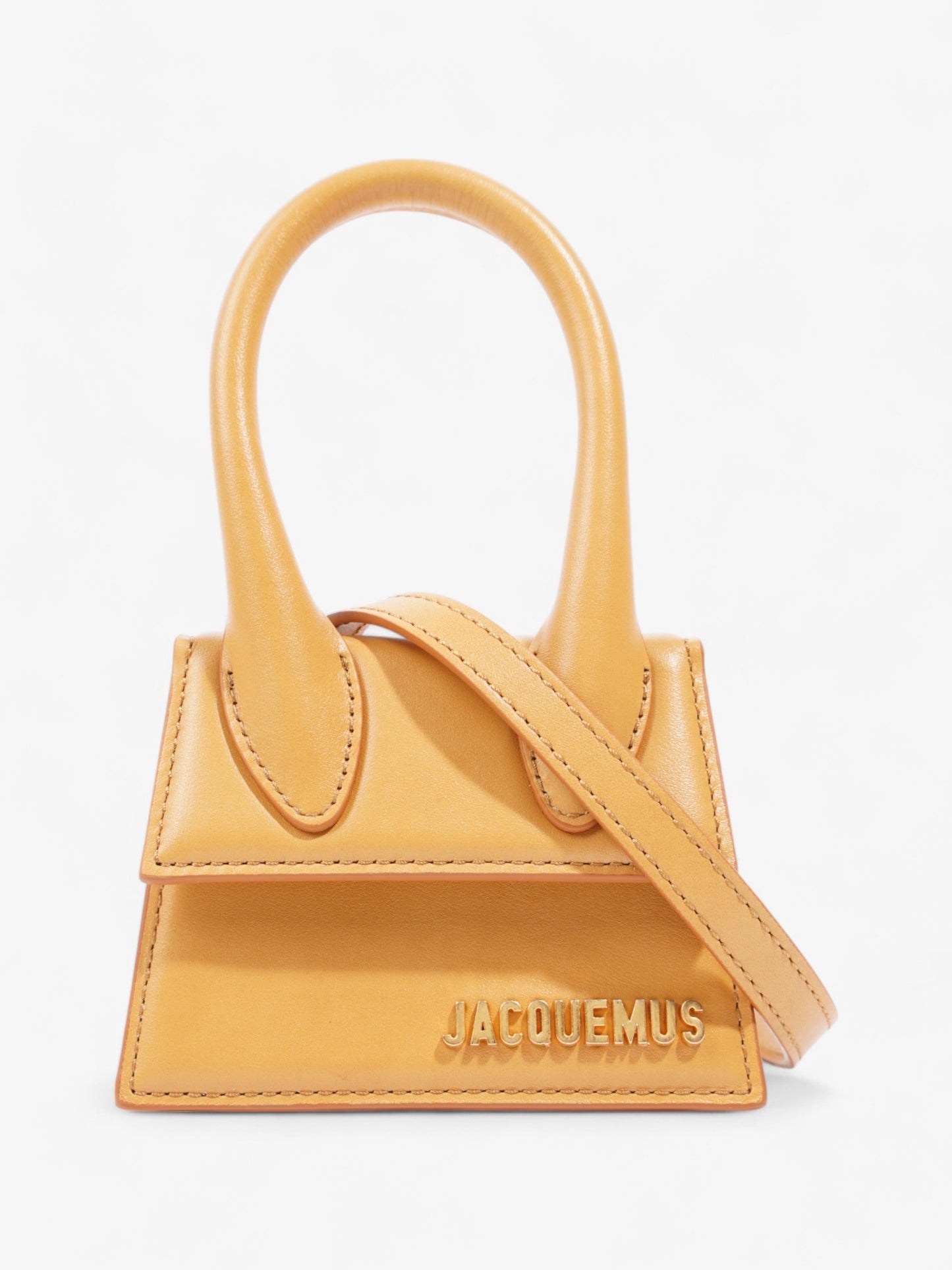 Jacquemus Le Chiquito Camel Leather Mini