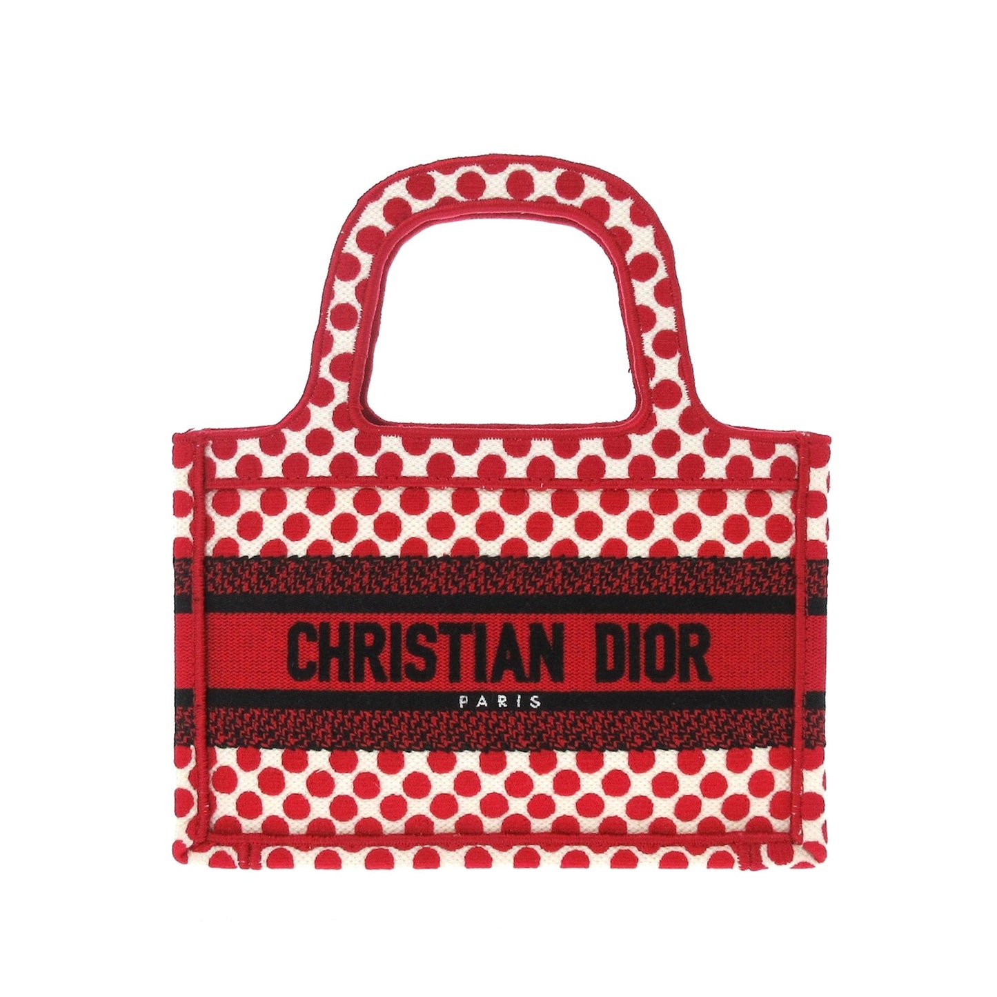 Dior Mini Dioramour Book Tote Red