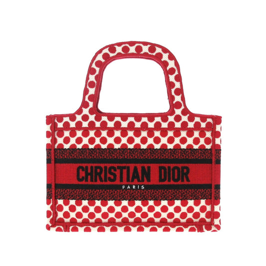 Dior Mini Dioramour Book Tote Red