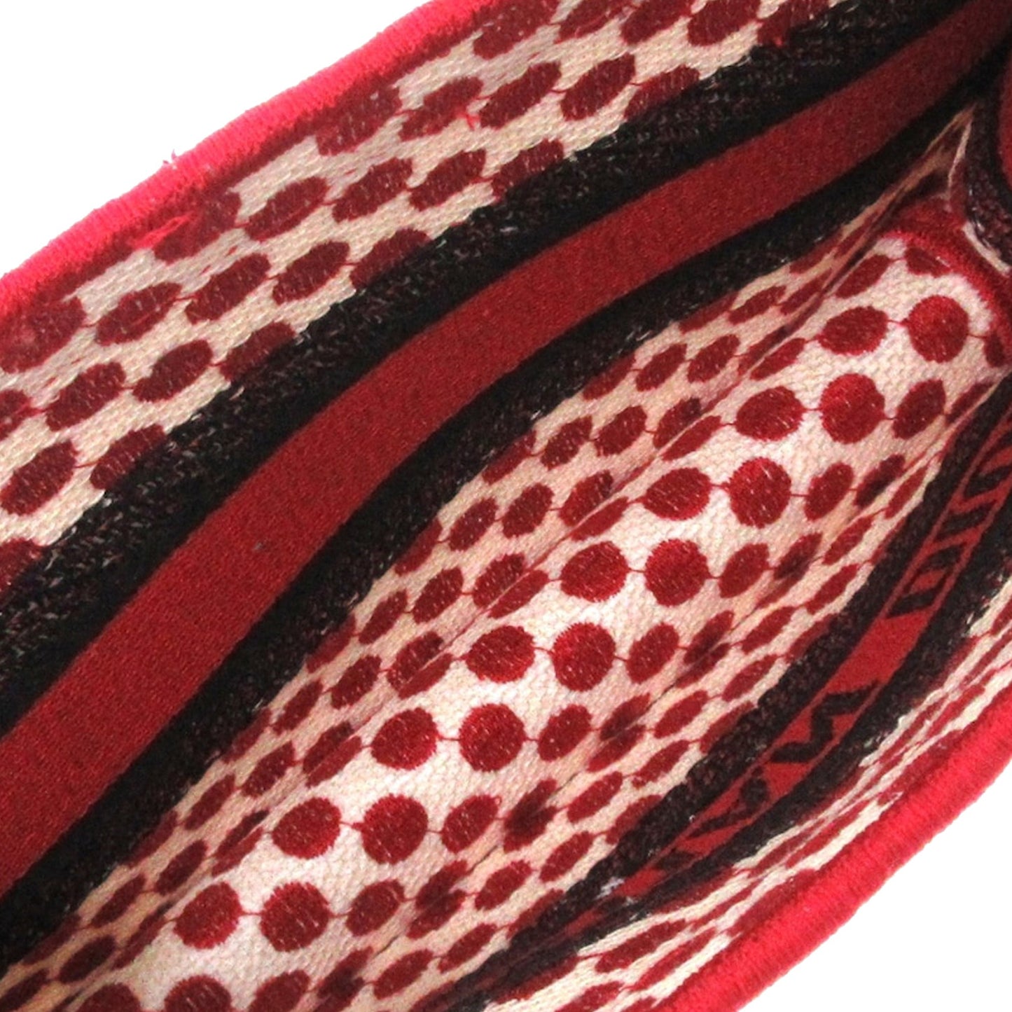 Dior Mini Dioramour Book Tote Red