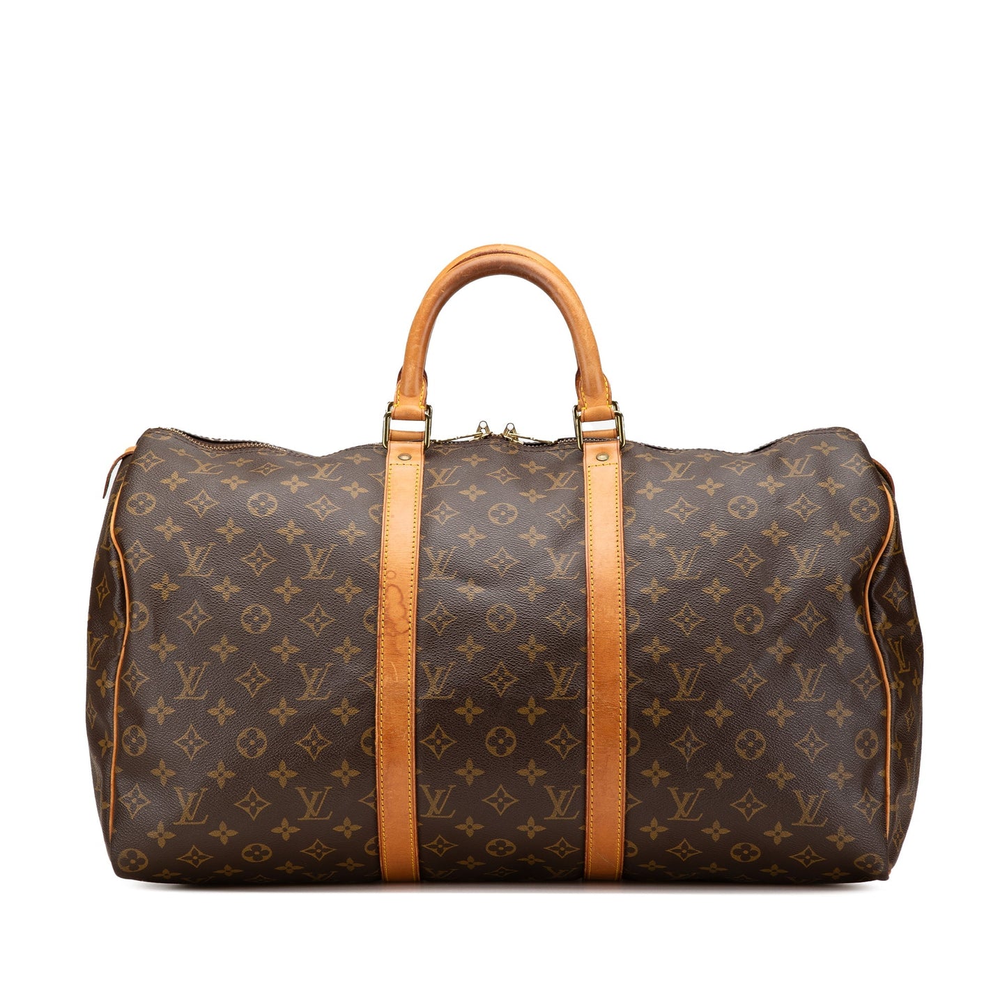 Louis Vuitton Monogram Keepall 50 Brown