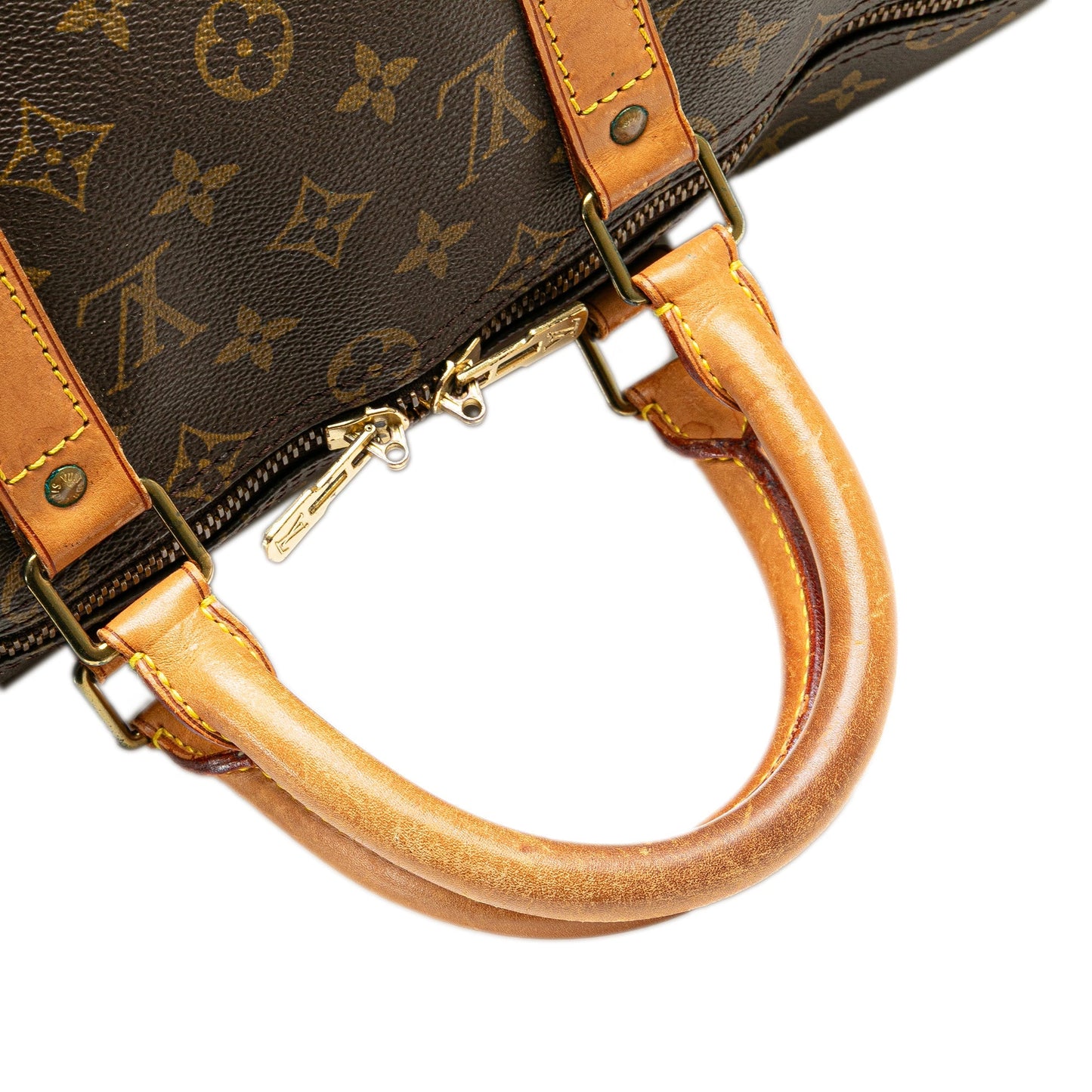 Louis Vuitton Monogram Keepall 50 Brown