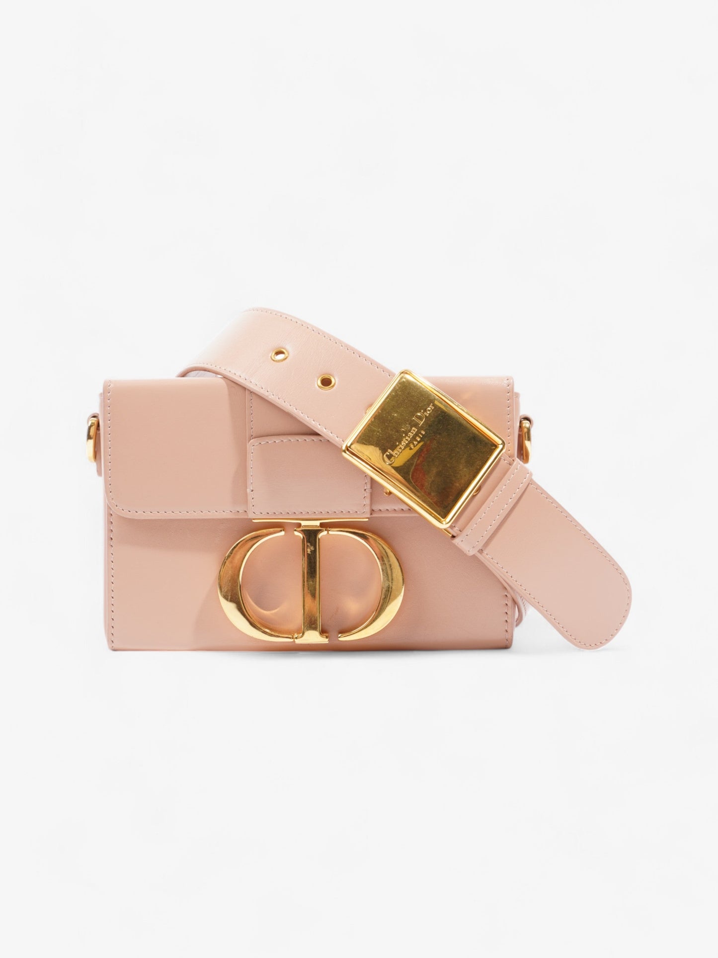 Christian Dior 30 Montaigne Box Bag Blush Leather