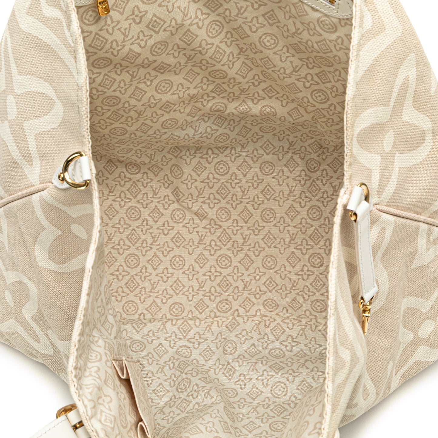 Louis Vuitton Monogram Tahitienne Cabas GM Brown