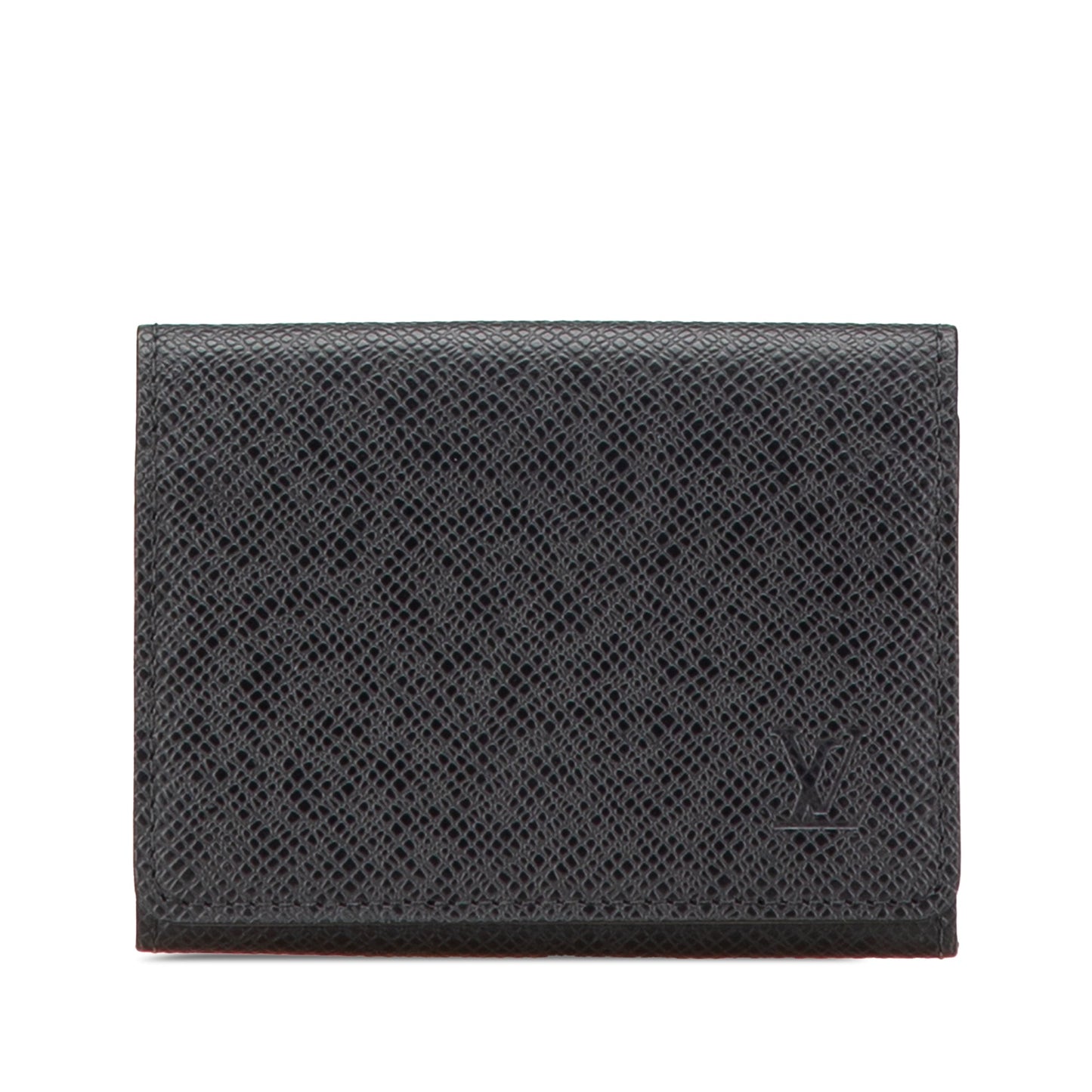 Louis Vuitton Taiga Business Card Holder Black