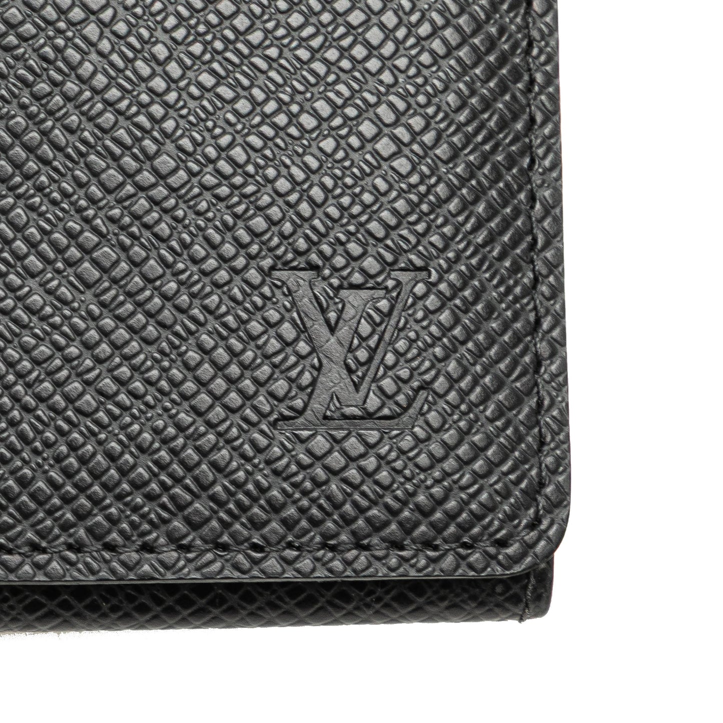 Louis Vuitton Taiga Business Card Holder Black