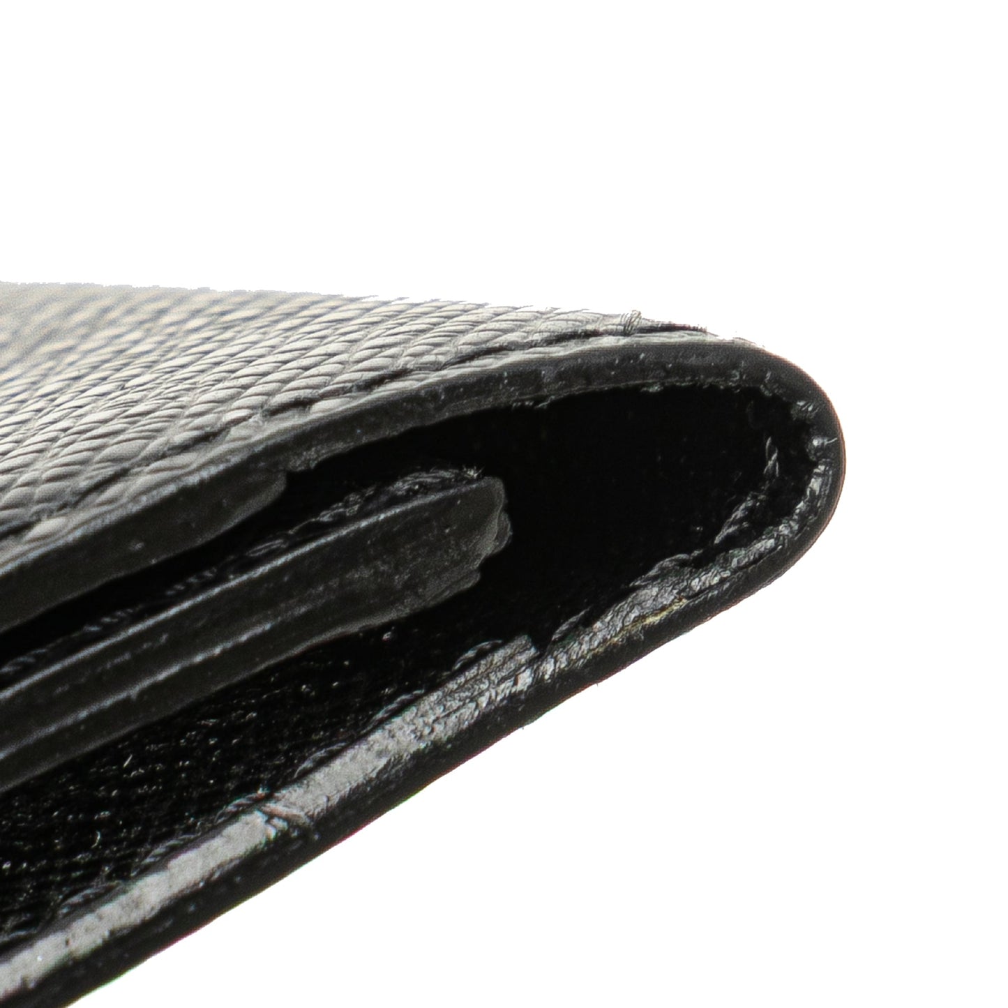 Louis Vuitton Taiga Business Card Holder Black