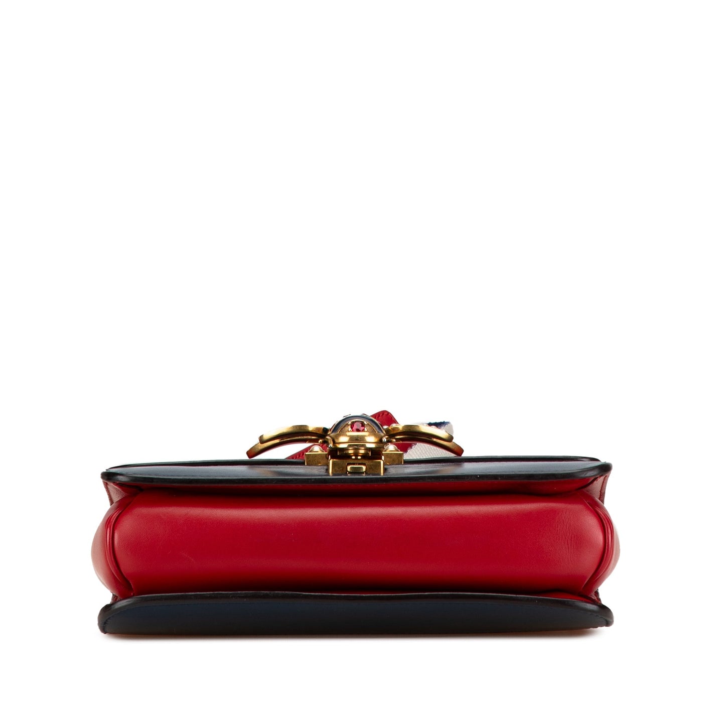 Gucci Medium Queen Margaret Flap Shoulder Bag Red