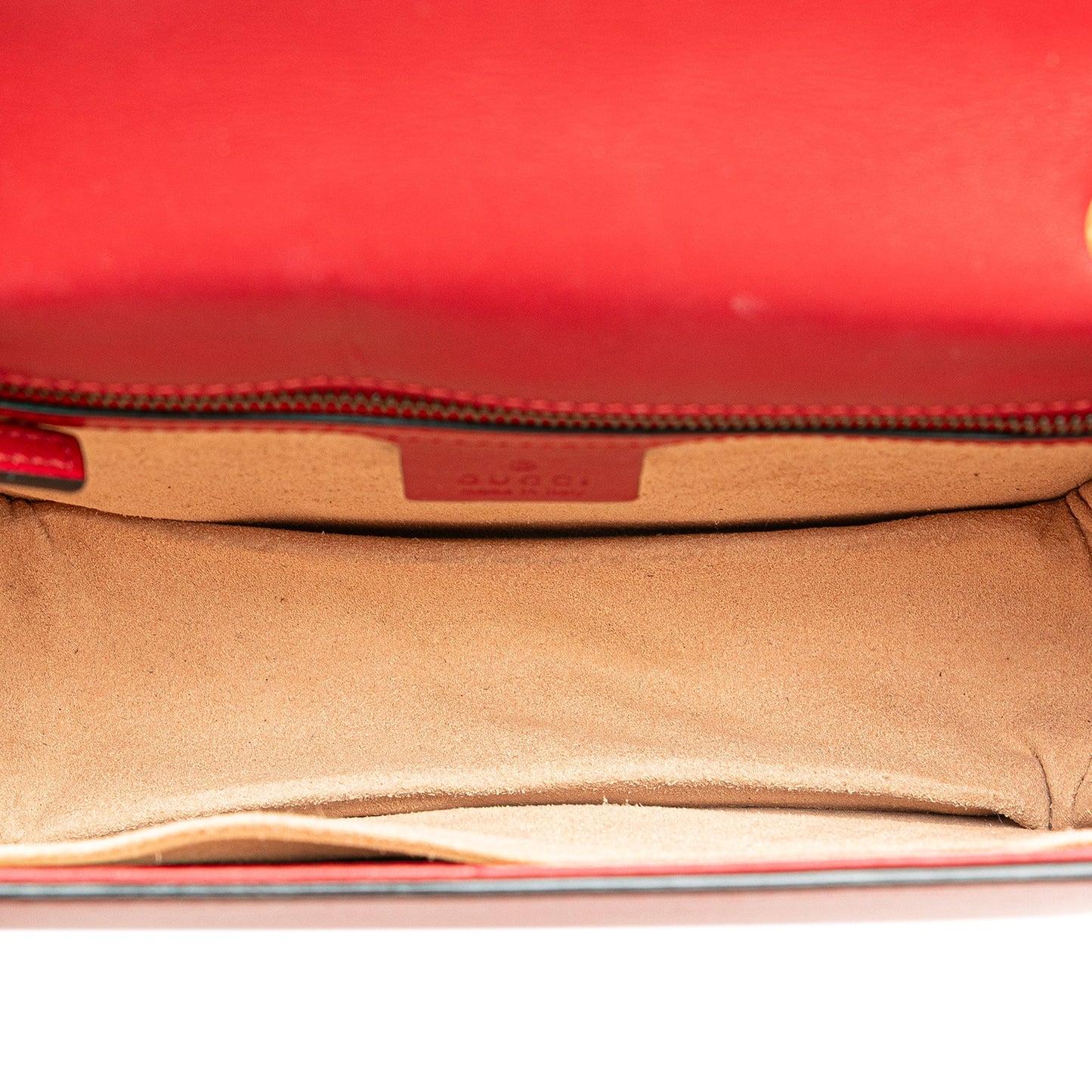 Gucci Medium Queen Margaret Flap Shoulder Bag Red