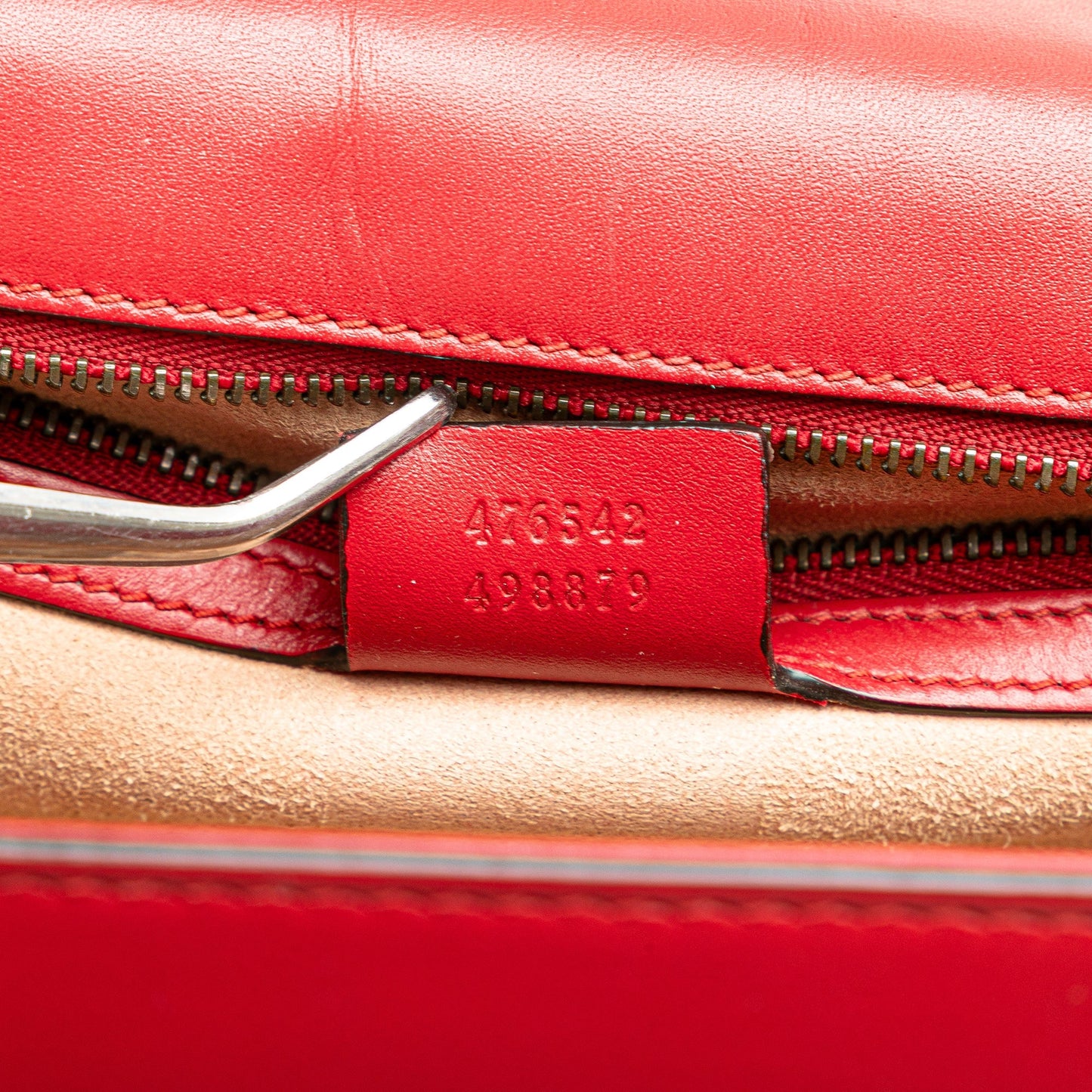 Gucci Medium Queen Margaret Flap Shoulder Bag Red