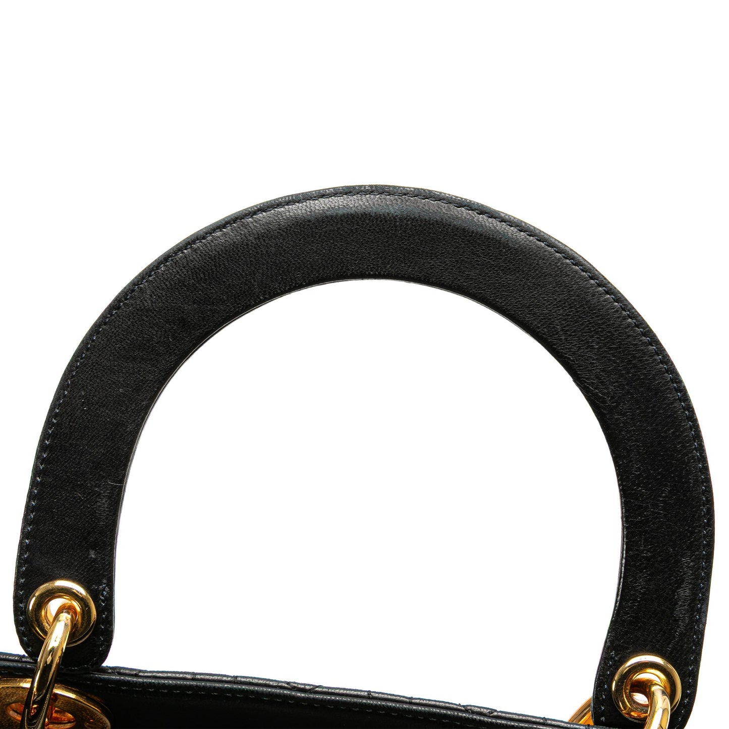 Dior Medium Lambskin Cannage Lady Dior Black