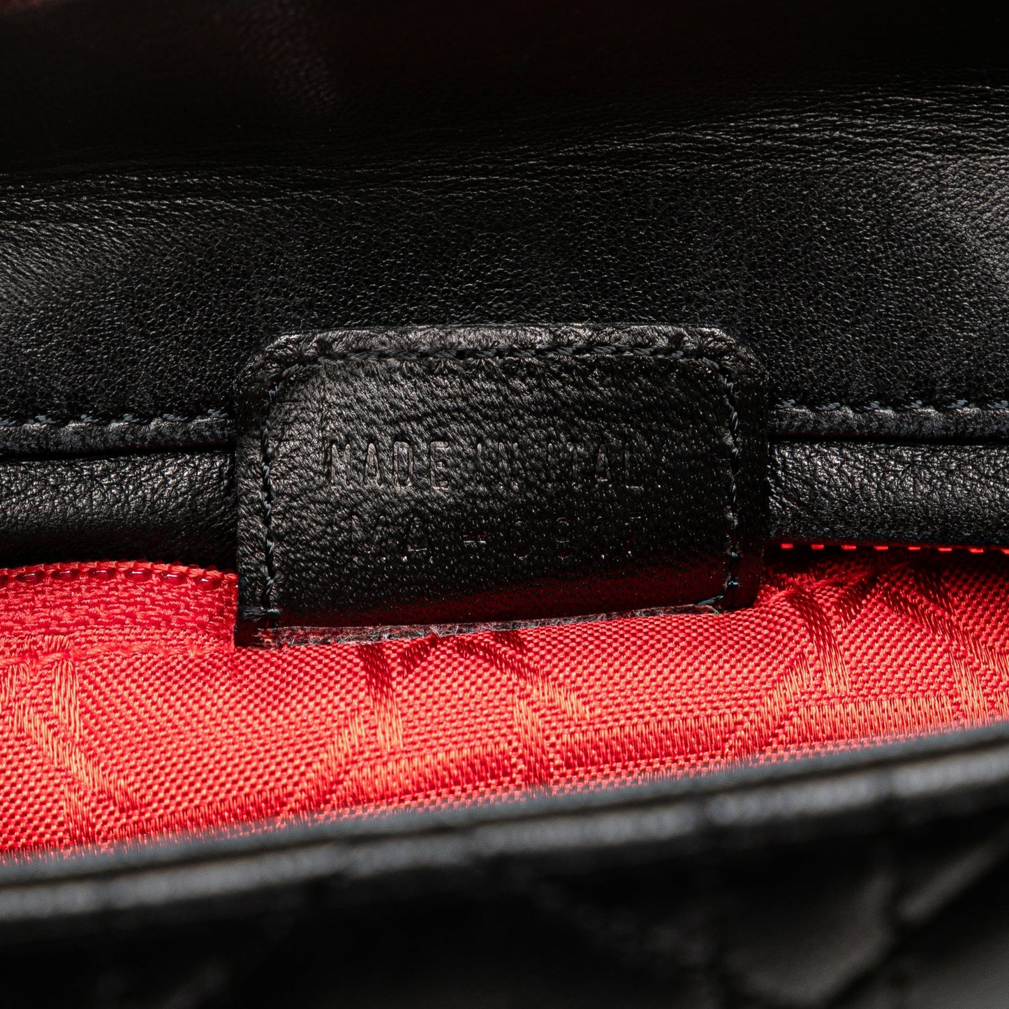 Dior Medium Lambskin Cannage Lady Dior Black