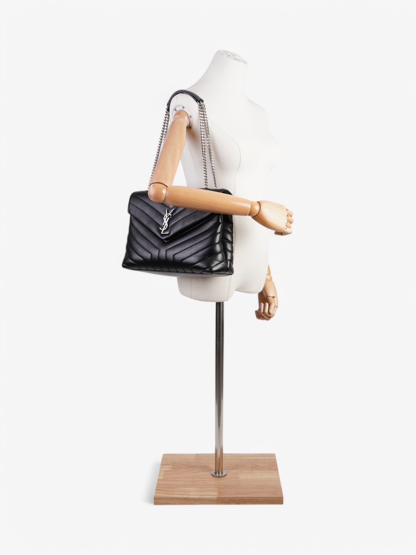 Saint Laurent LouLou Black Leather