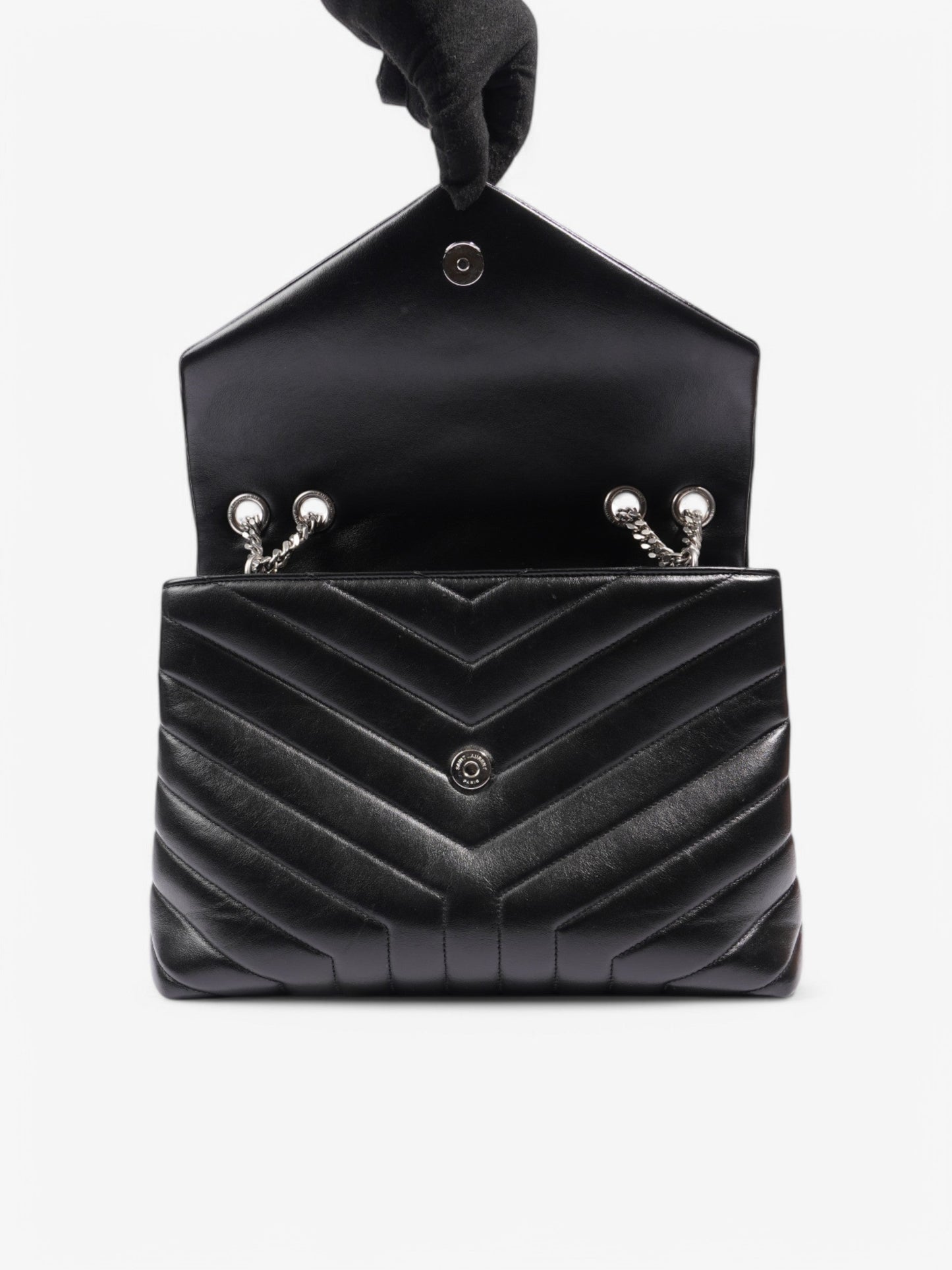 Saint Laurent LouLou Black Leather