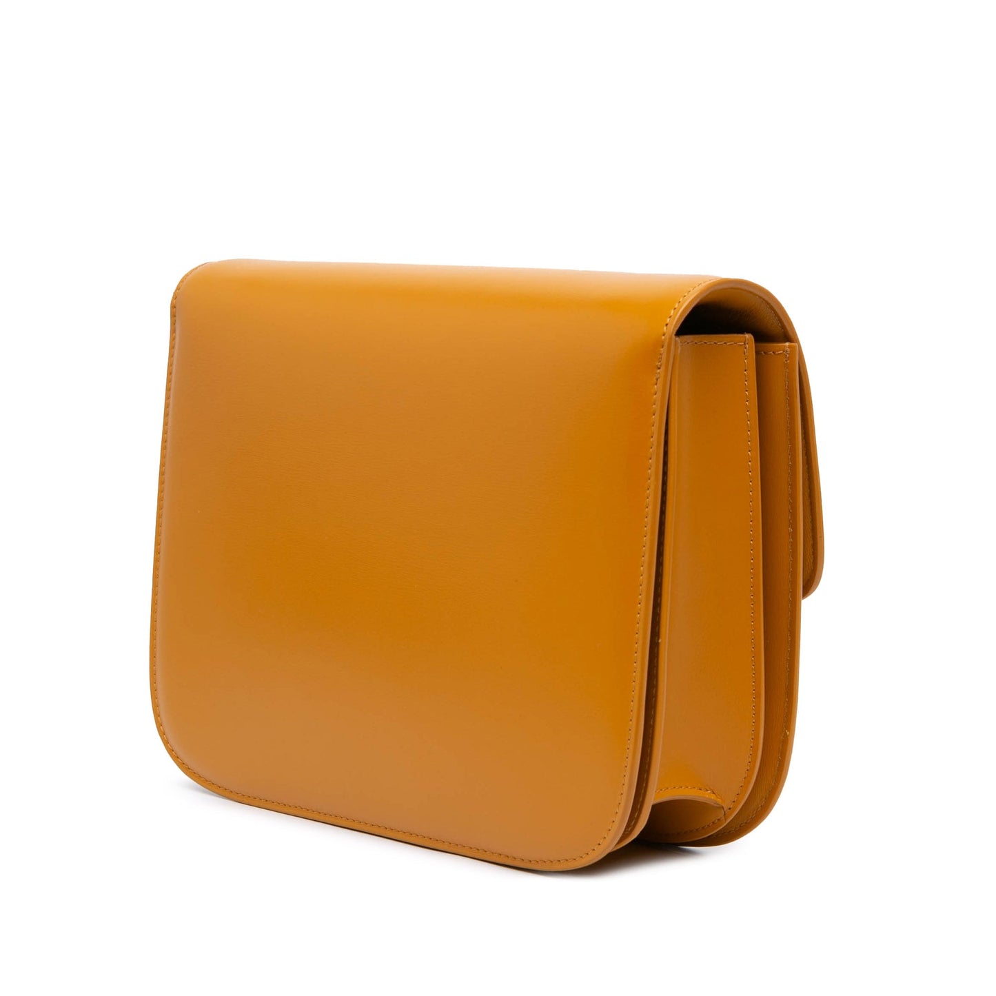 Celine Medium Calfskin Classic Box Brown