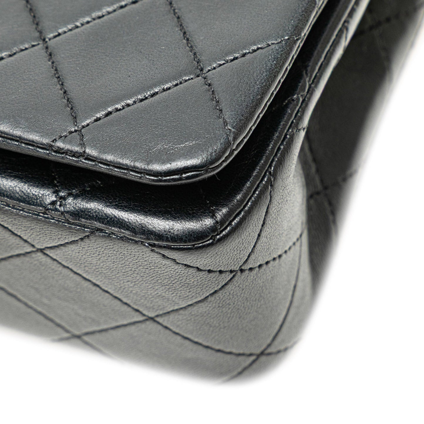 Chanel Mini CC Quilted Lambskin Full Flap Black