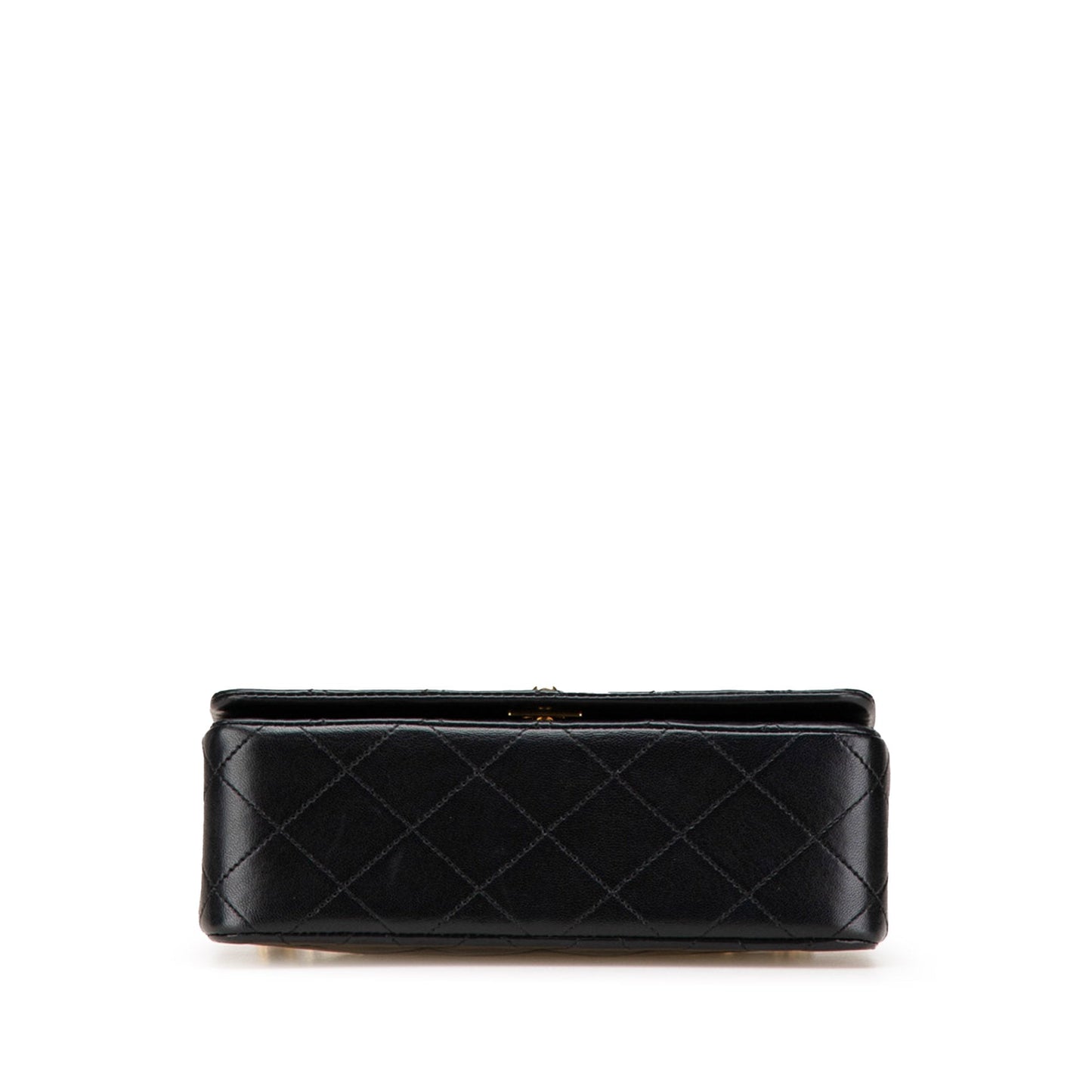 Chanel Mini CC Quilted Lambskin Full Flap Black