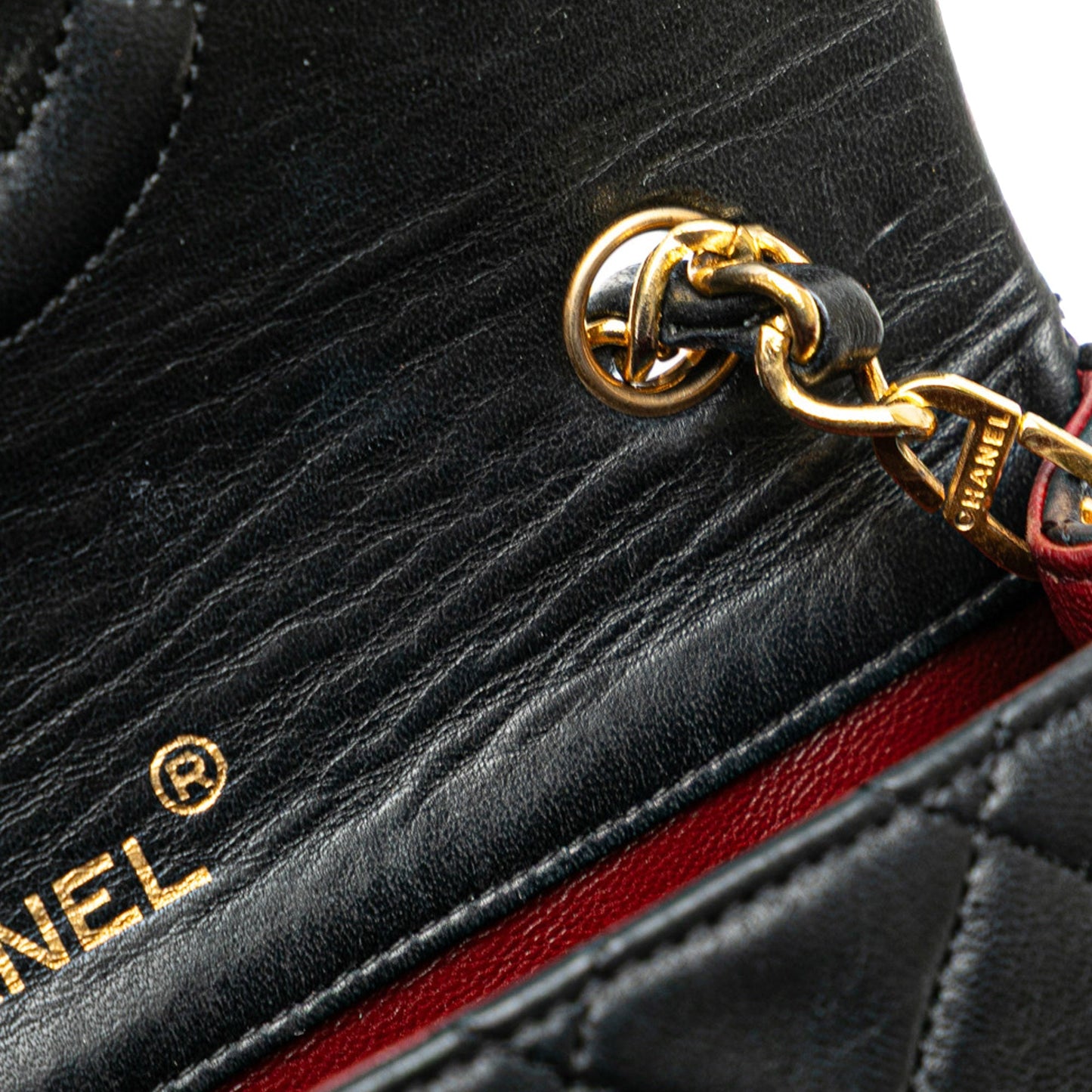 Chanel Mini CC Quilted Lambskin Full Flap Black