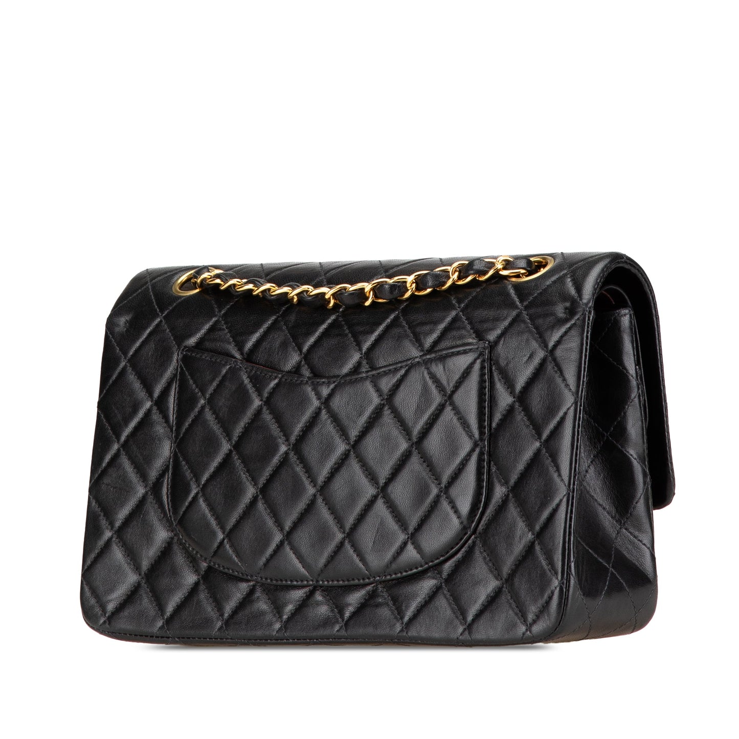 Chanel Medium Classic Lambskin Double Flap Black