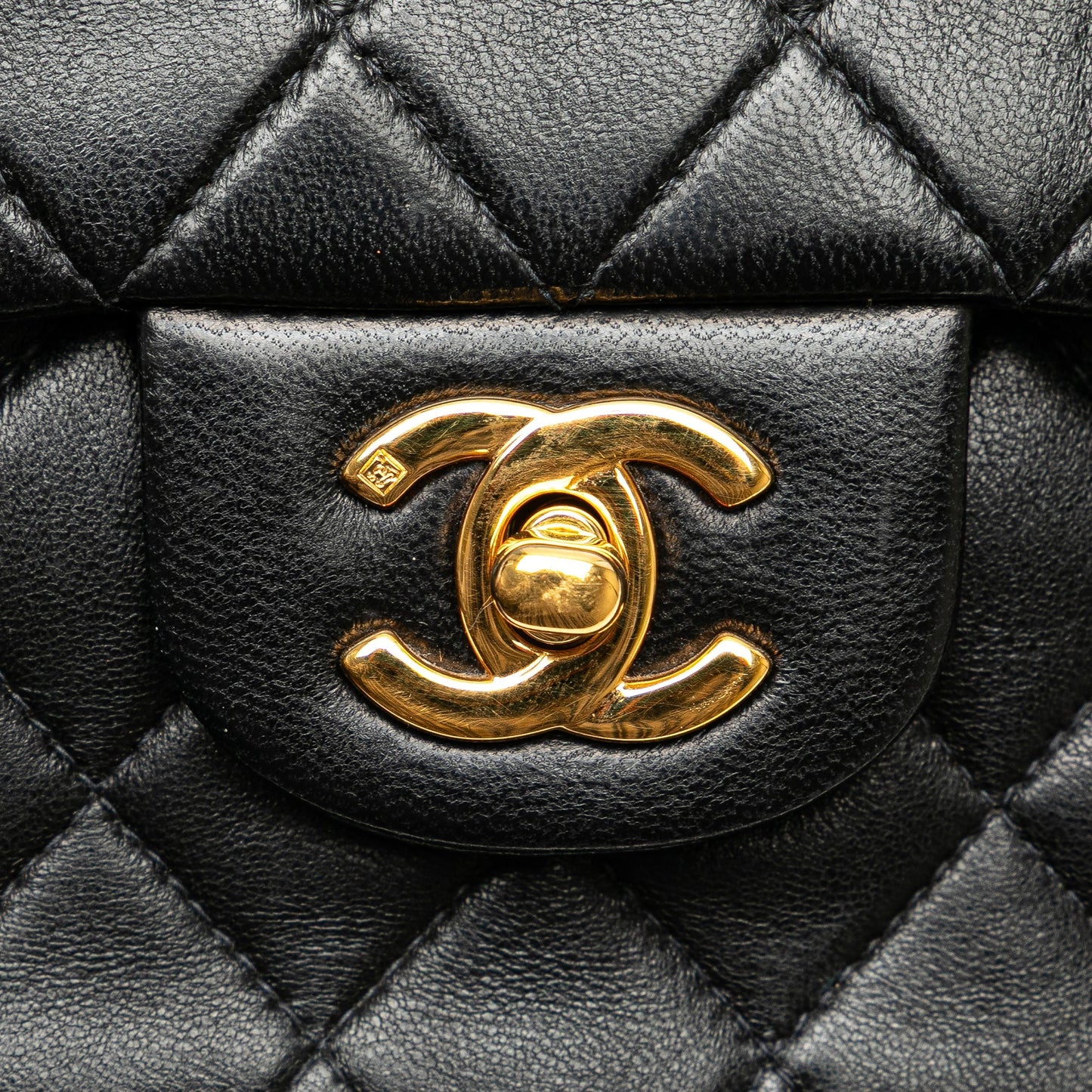 Chanel Medium Classic Lambskin Double Flap Black