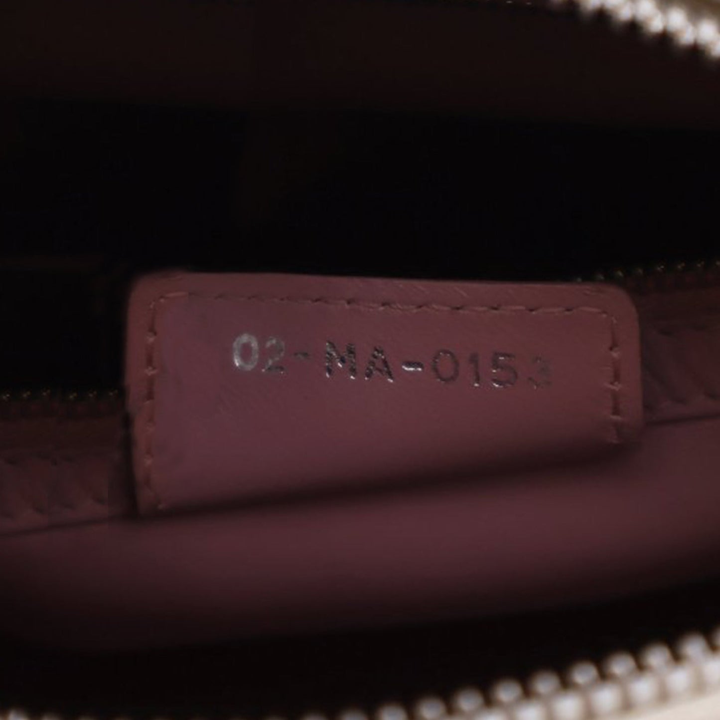 Dior Medium Lambskin And Tweed Lady Dior Pink