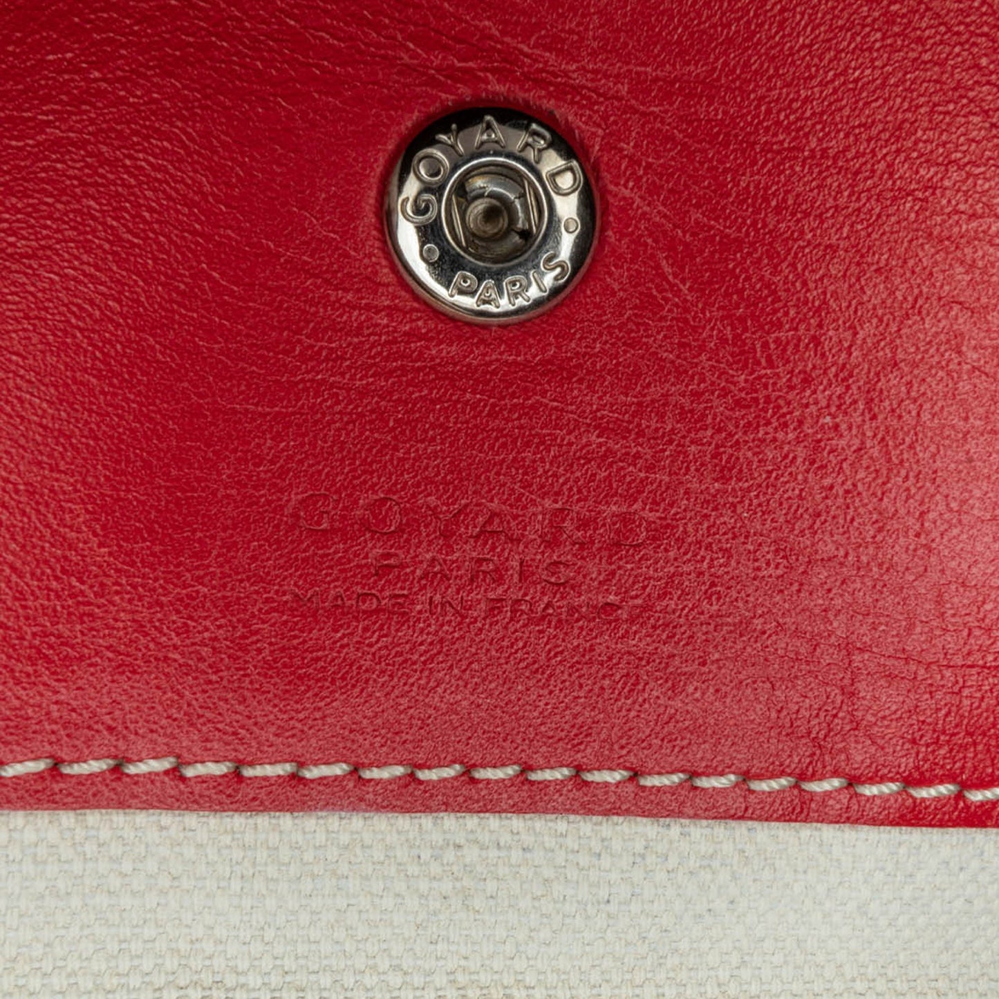 Goyard Goyardine Saint Louis GM Red