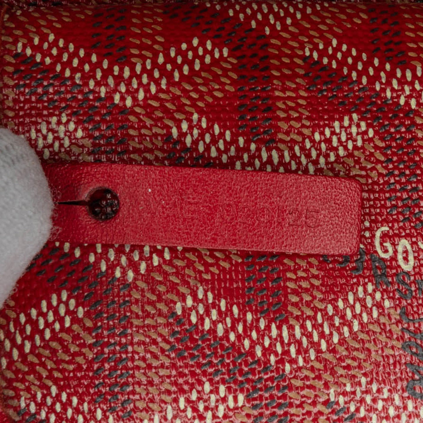 Goyard Goyardine Saint Louis GM Red