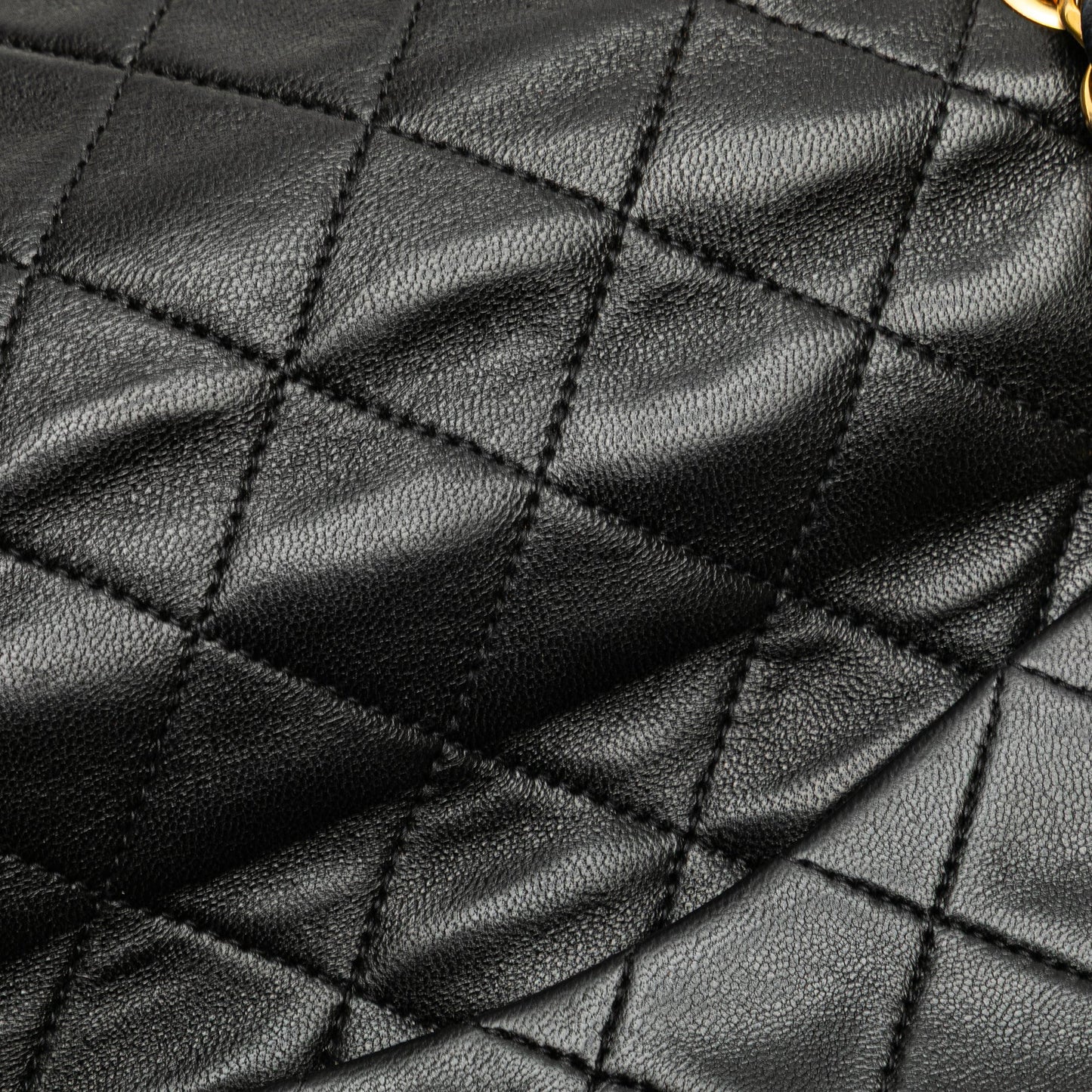 Chanel Medium Classic Lambskin Double Flap Black